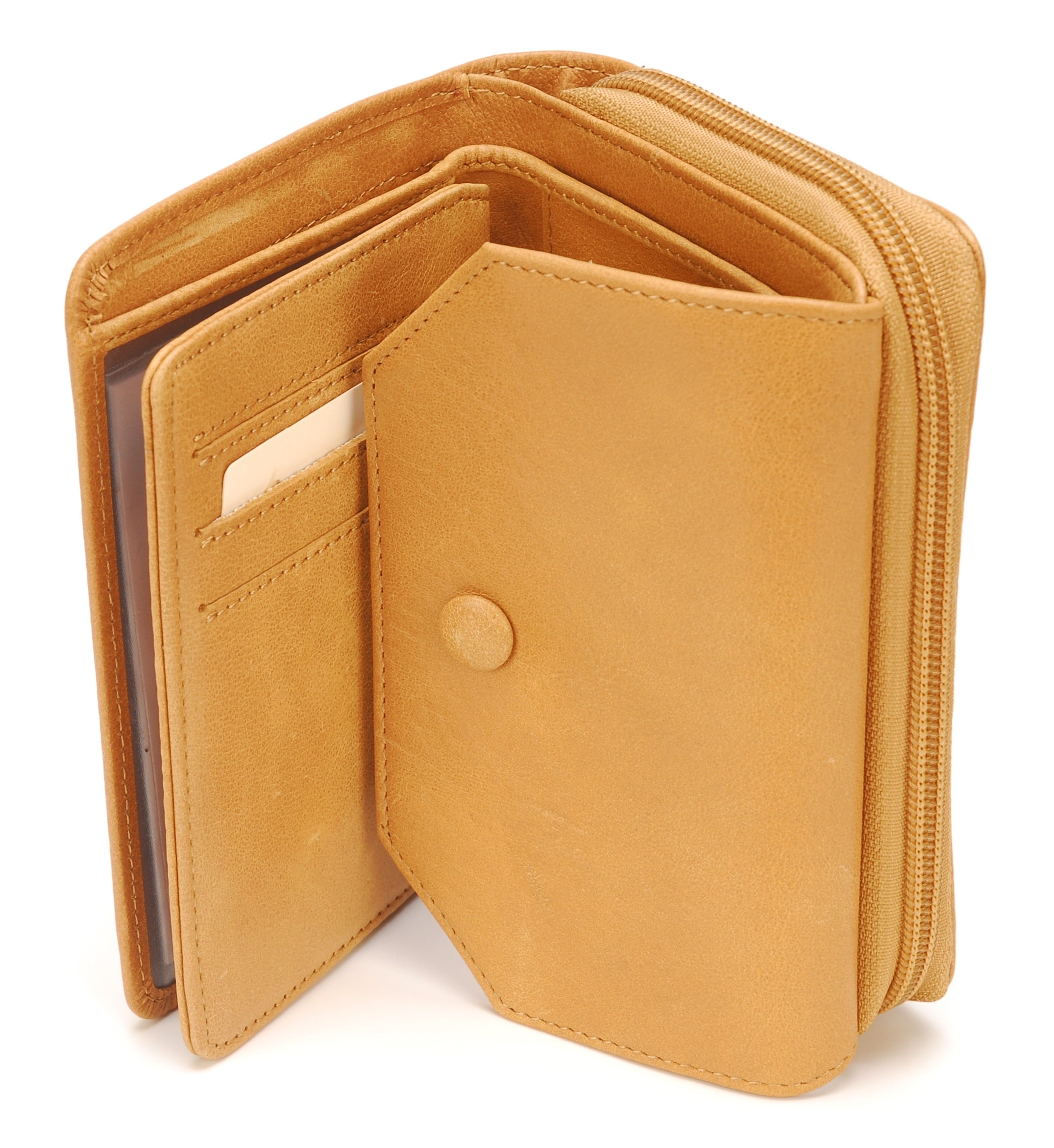 Juliette wallet in buffalo leather