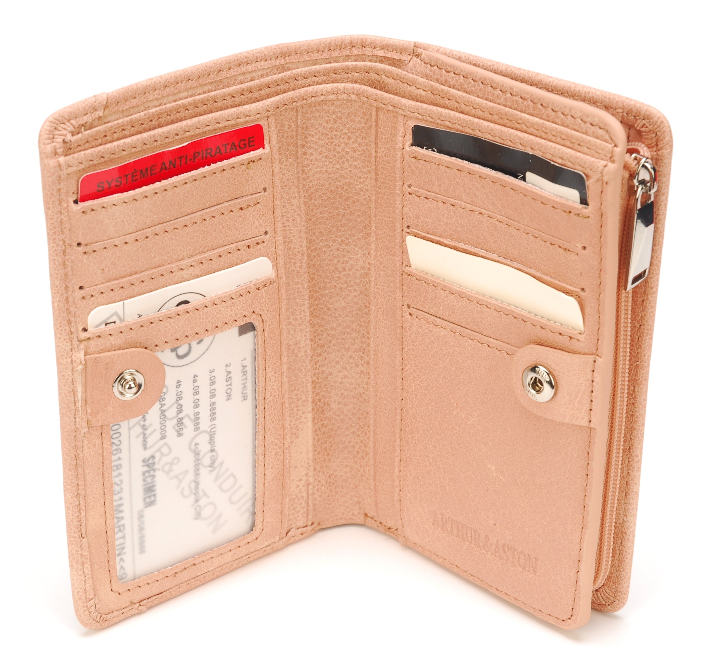 Juliette wallet in buffalo leather