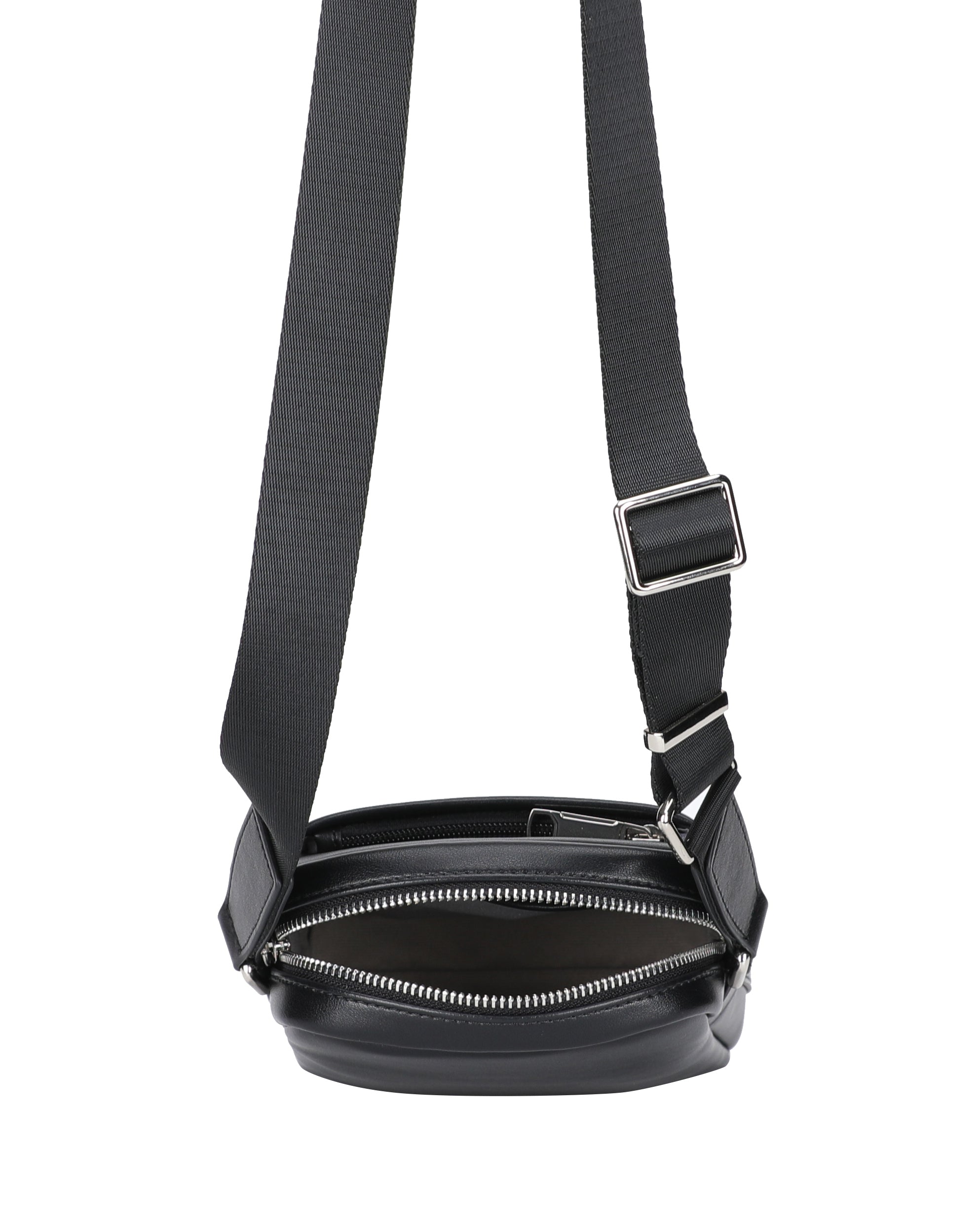 Walter leather crossbody bag