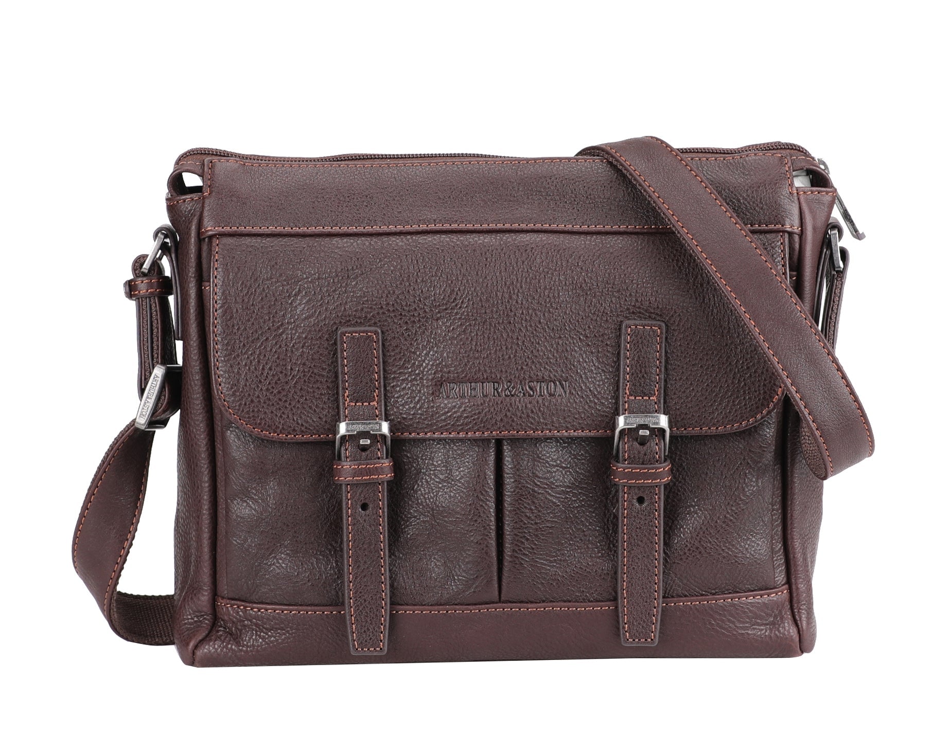 Sac travers Antonio cuir vachette