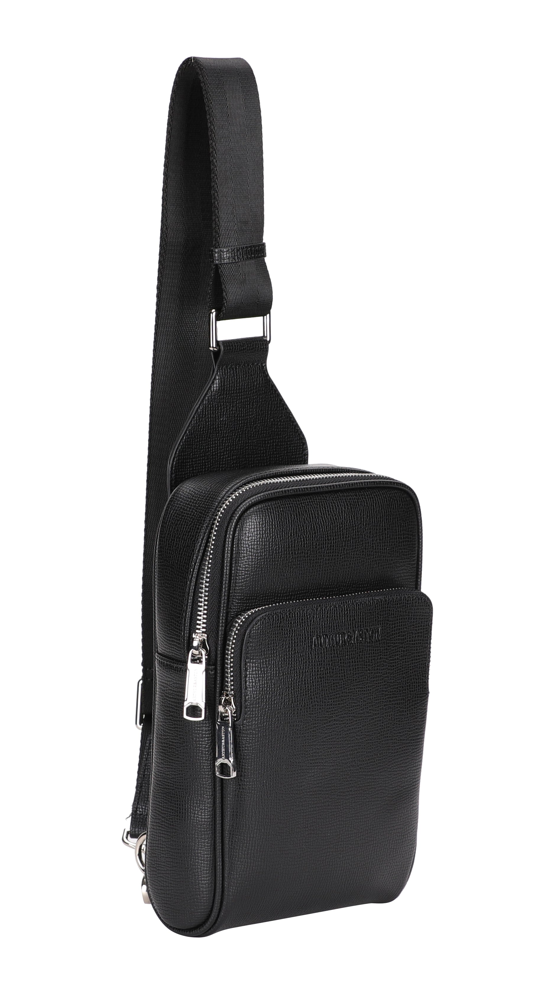 Nelson leather body bag