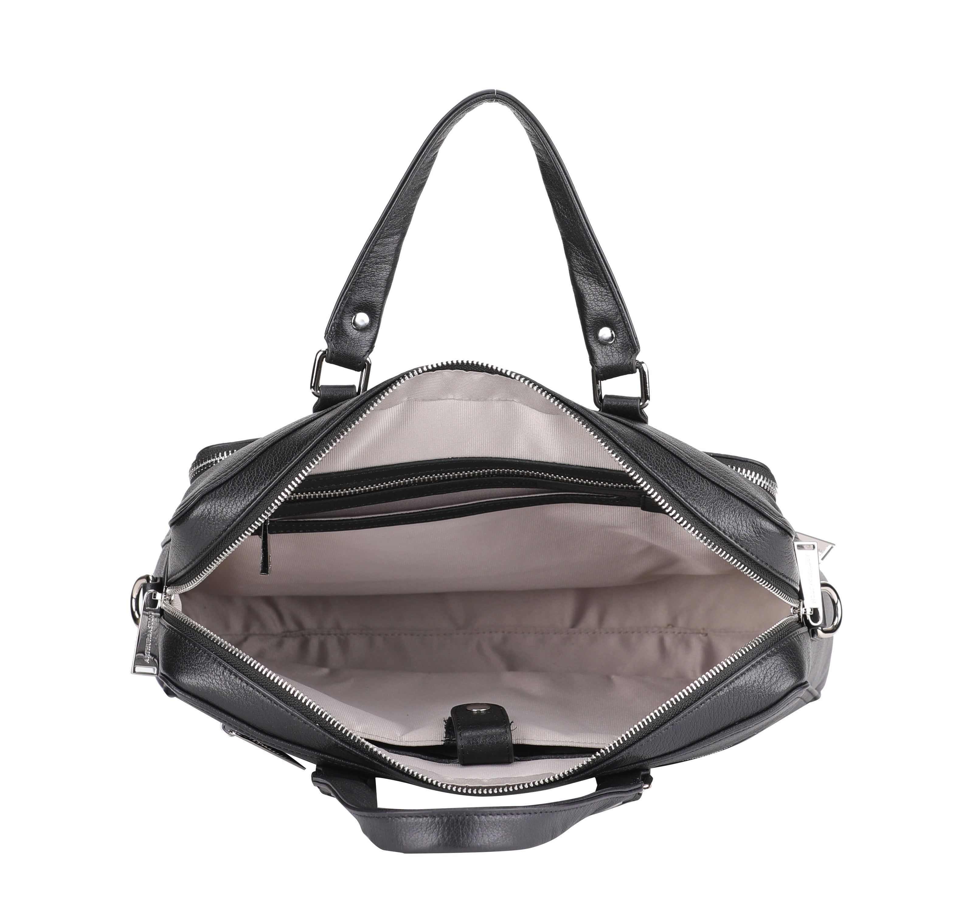 Alfie leather briefcase