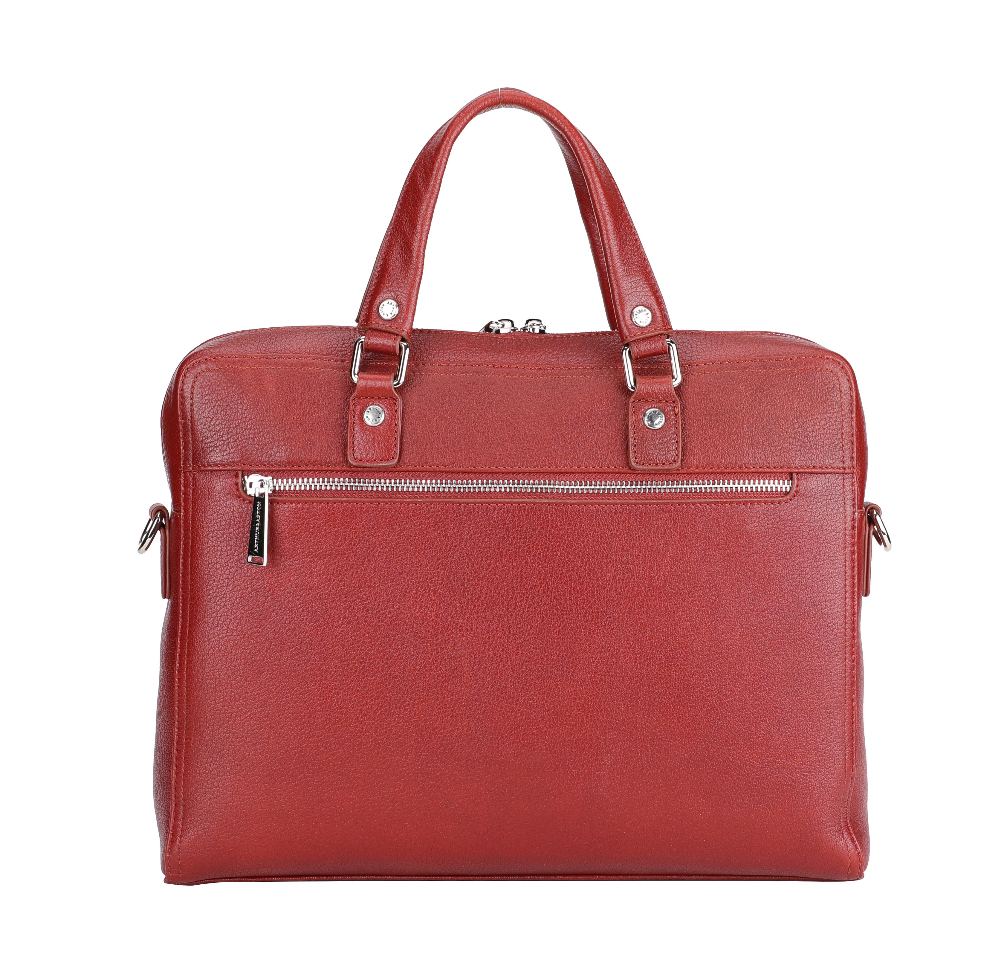 Alfie leather briefcase