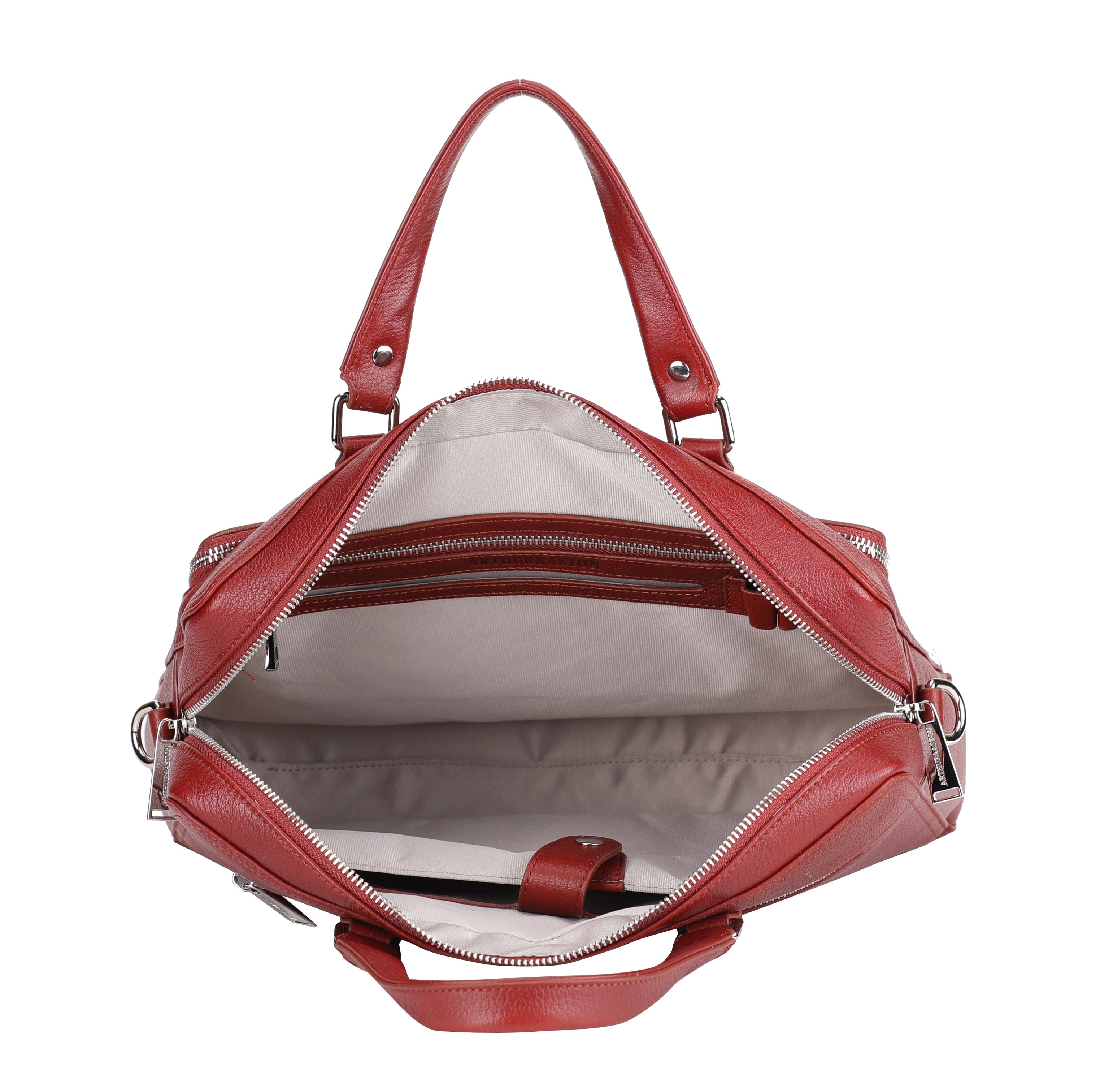 Alfie leather briefcase