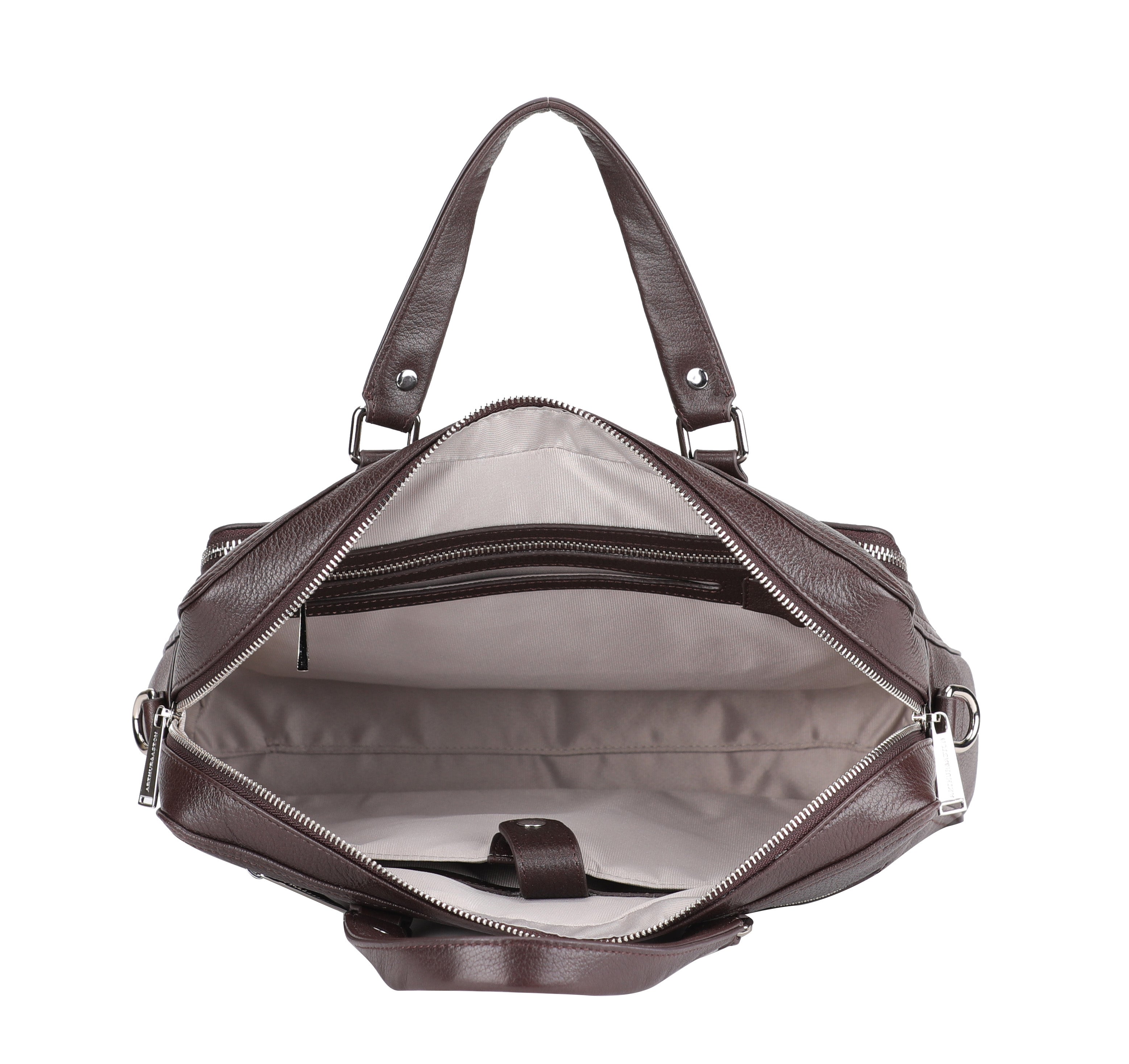 Alfie leather briefcase