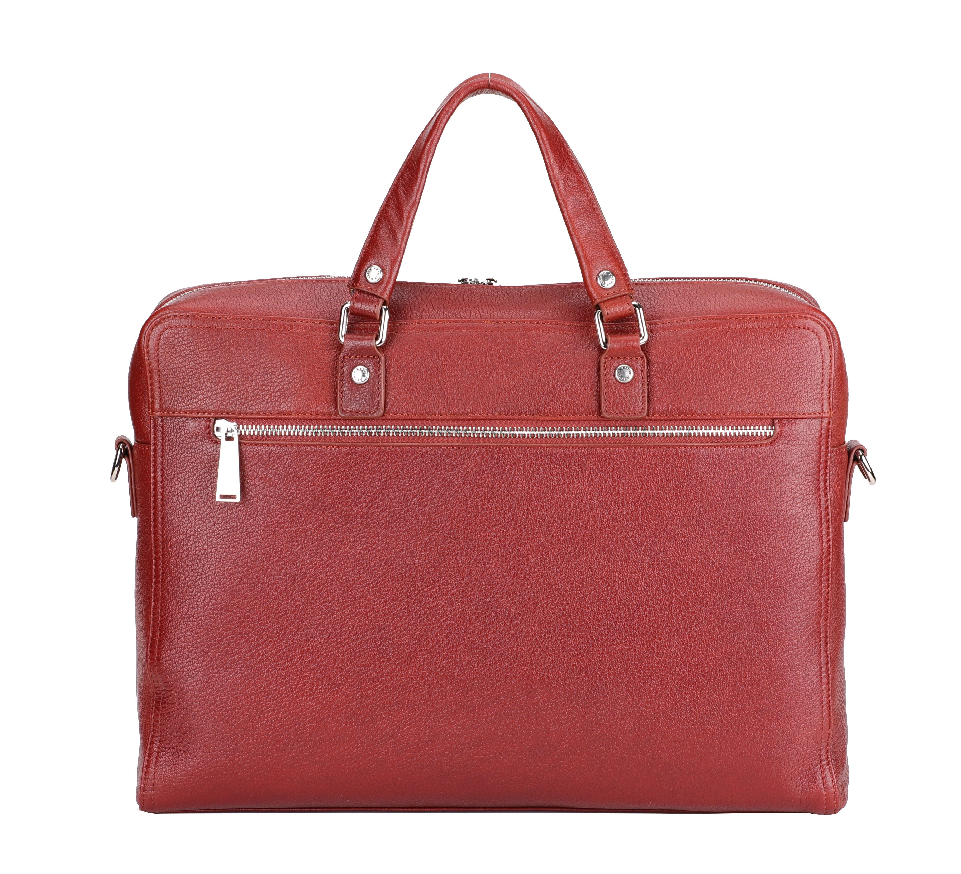 Alfie leather briefcase