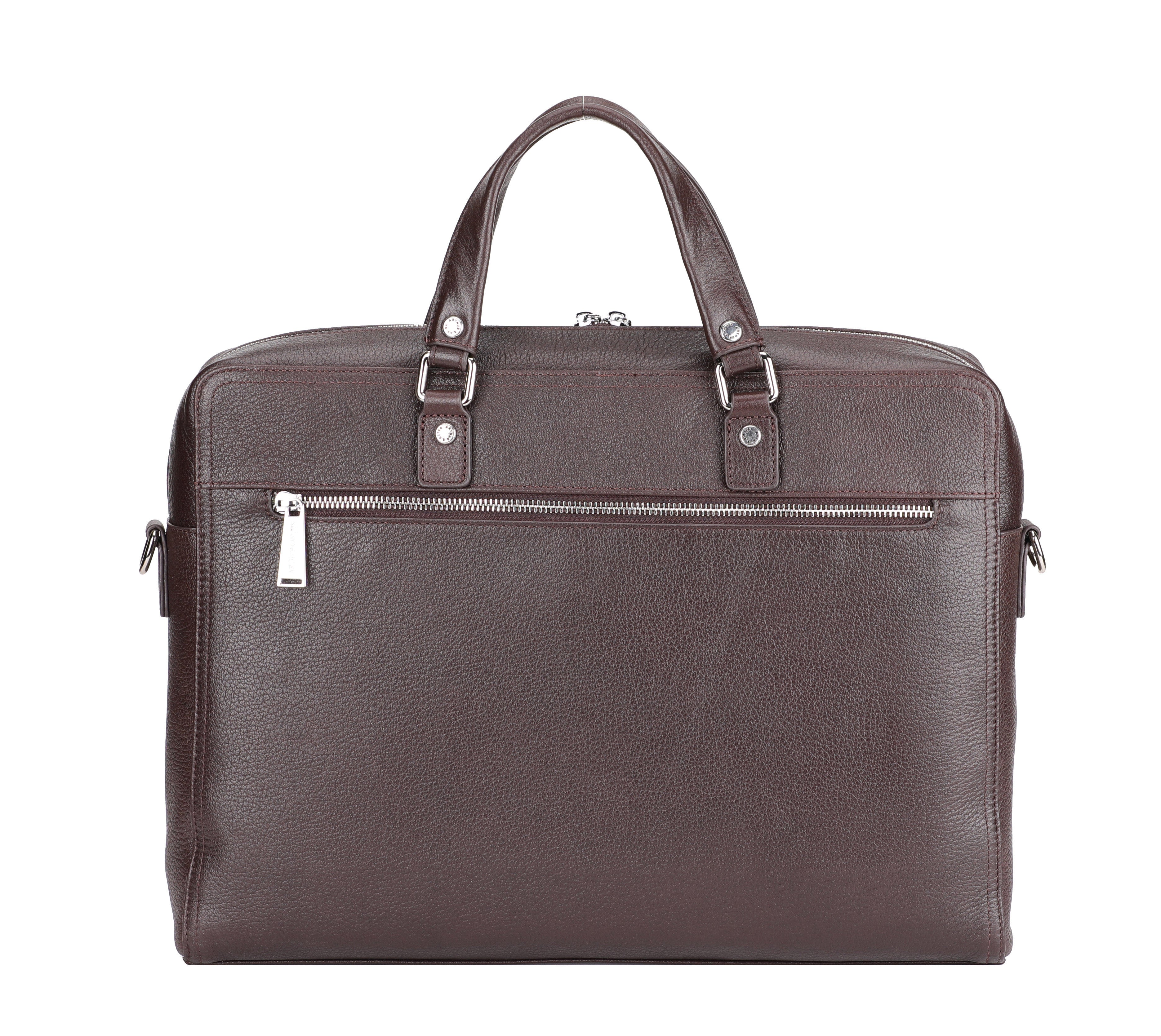 Alfie leather briefcase