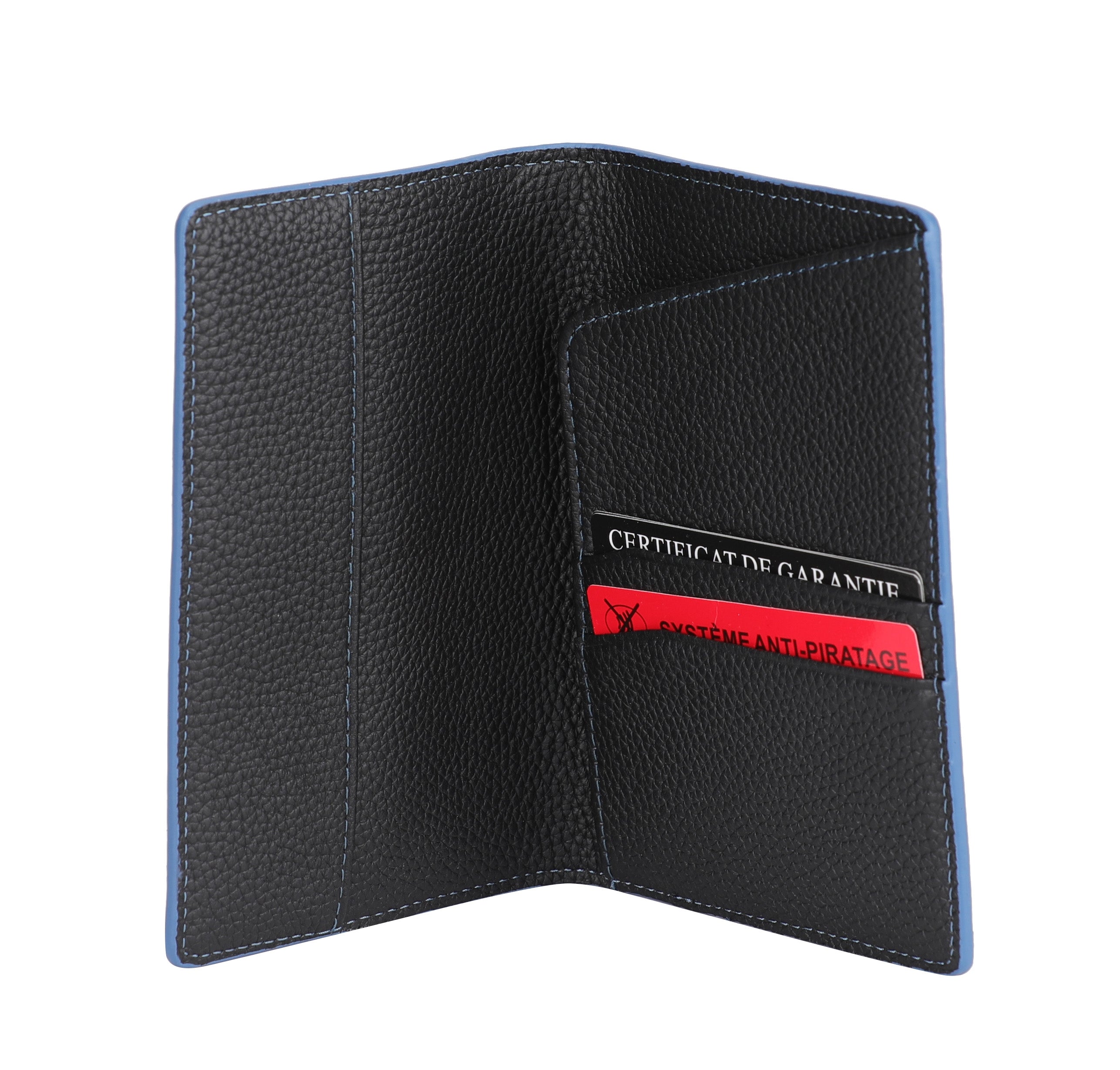 Joy leather passport holder