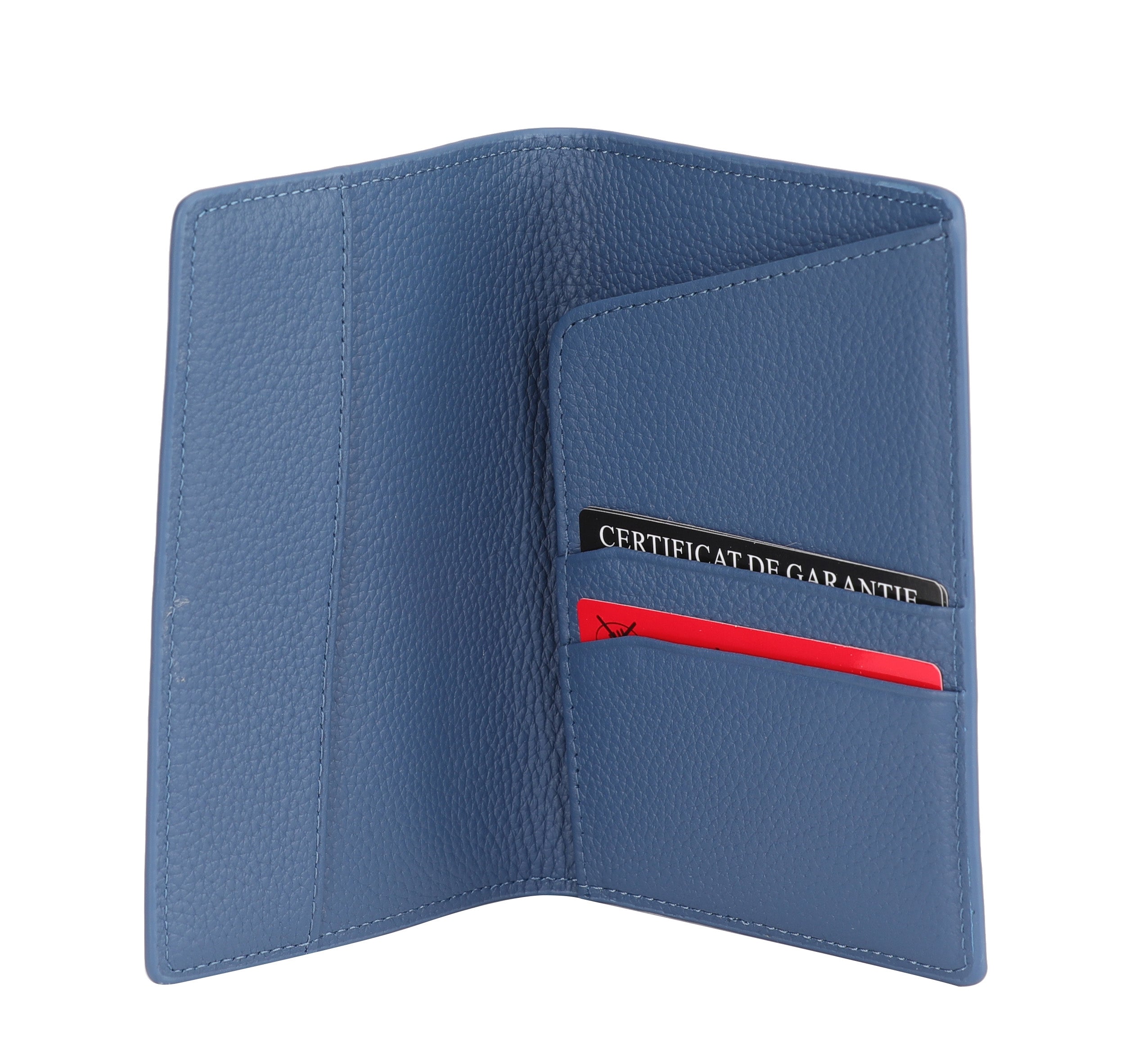 Joy leather passport holder