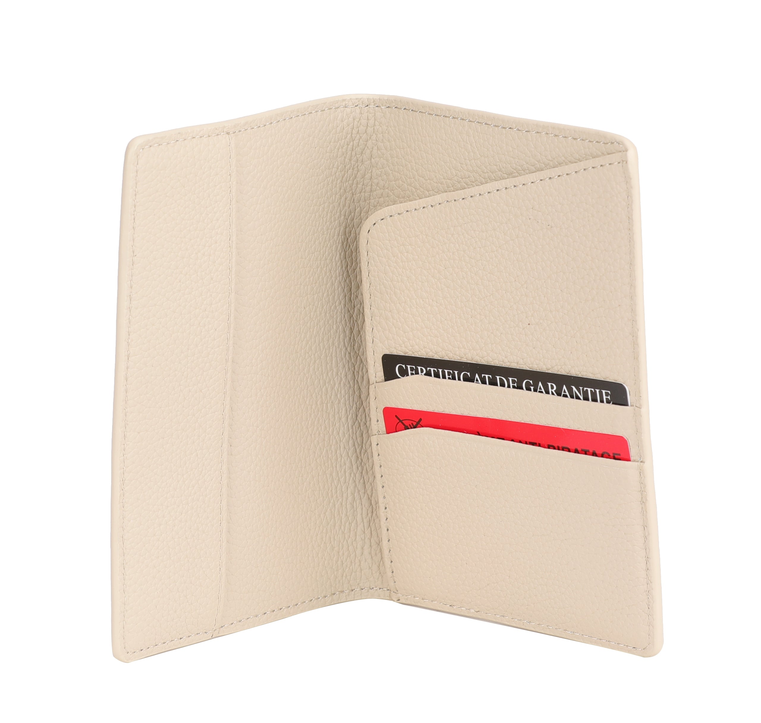 Joy leather passport holder