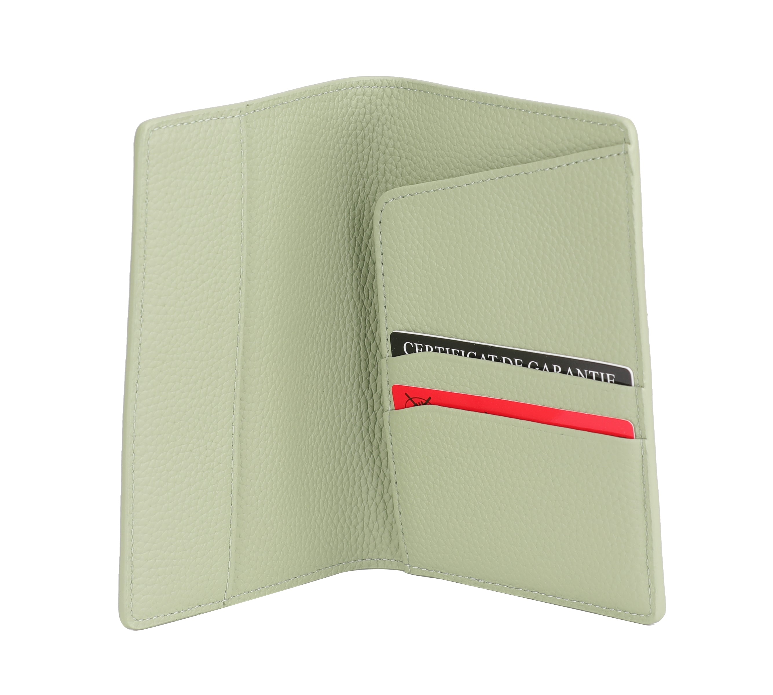 Joy leather passport holder