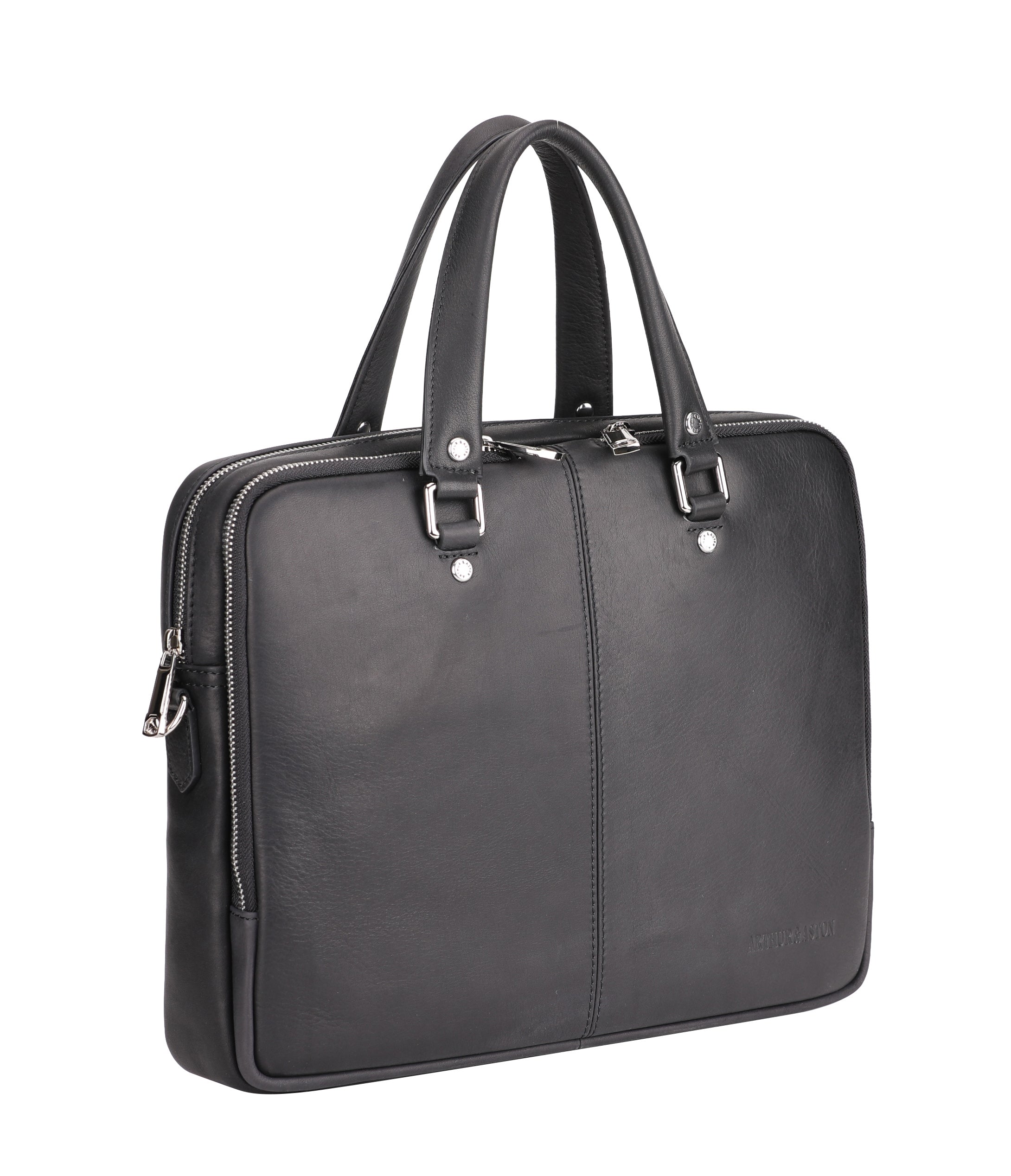 Tiago Leather 2-gusset document holder