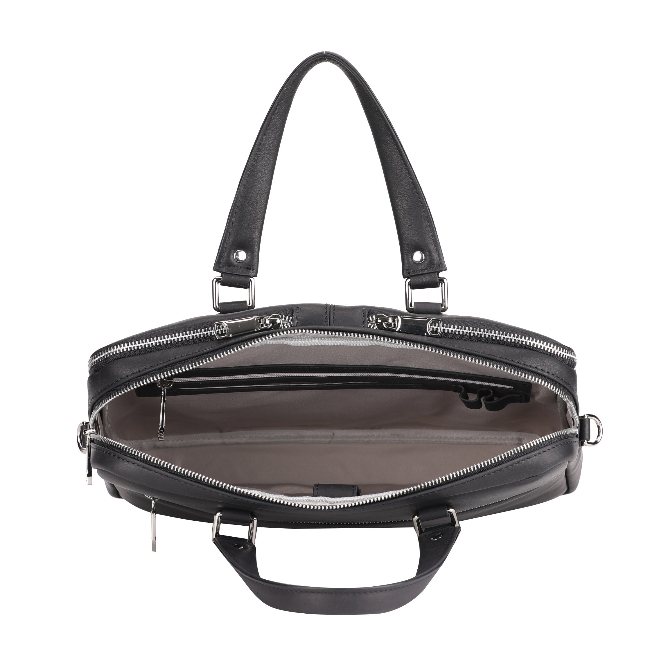 Tiago Leather 2-gusset document holder