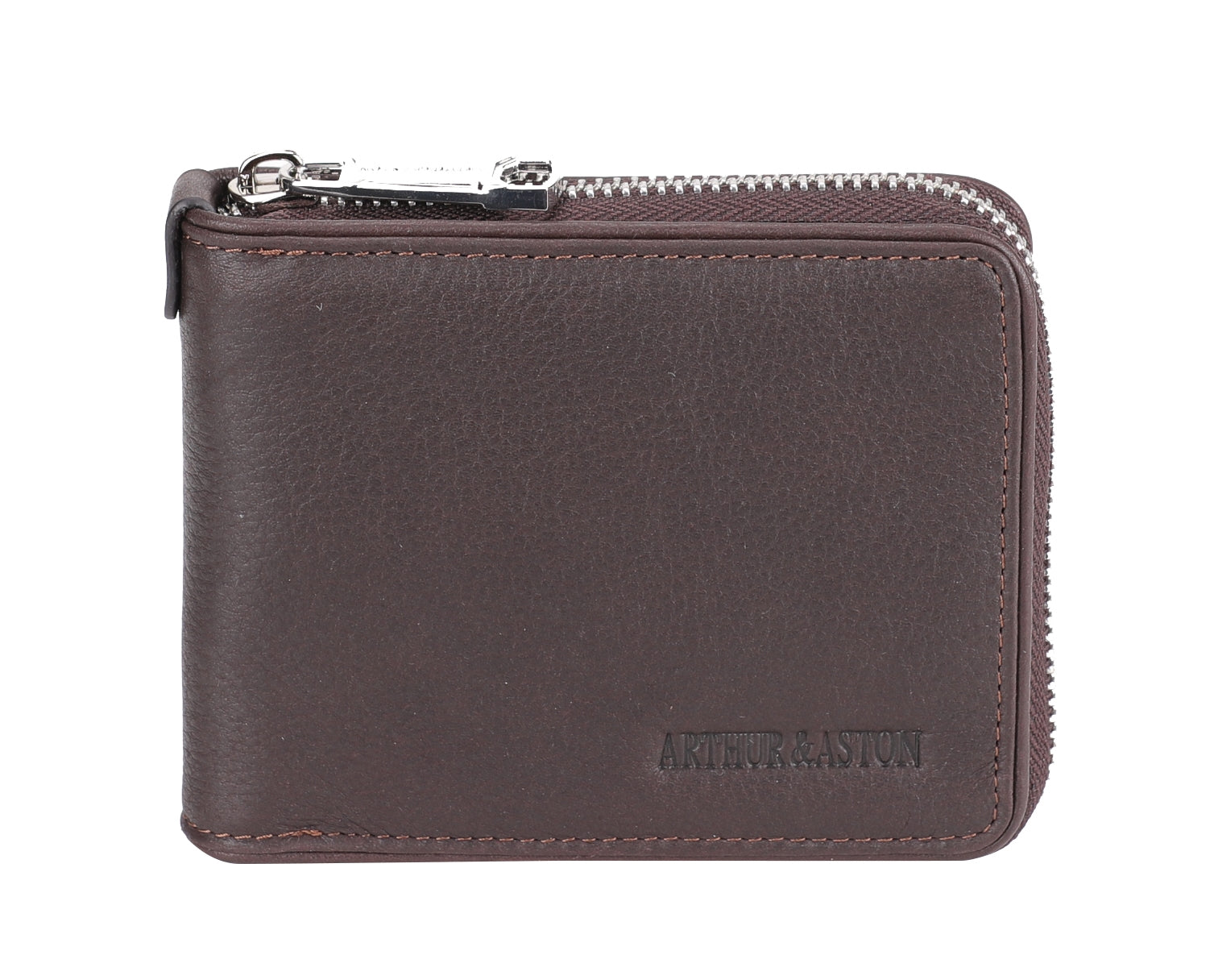 Tiago Italian Leather Zipped Wallet