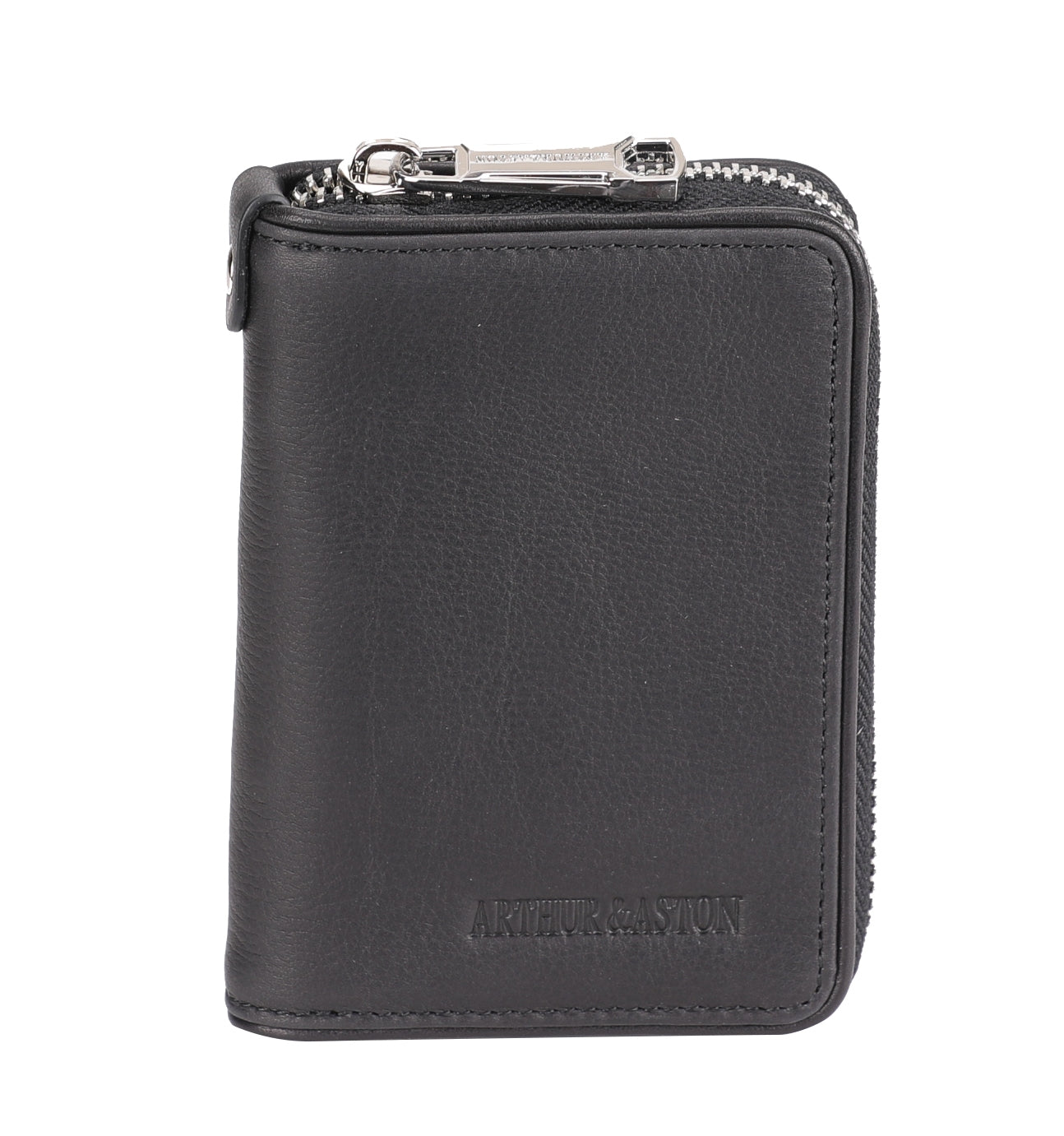 Tiago Leather Zipped Wallet