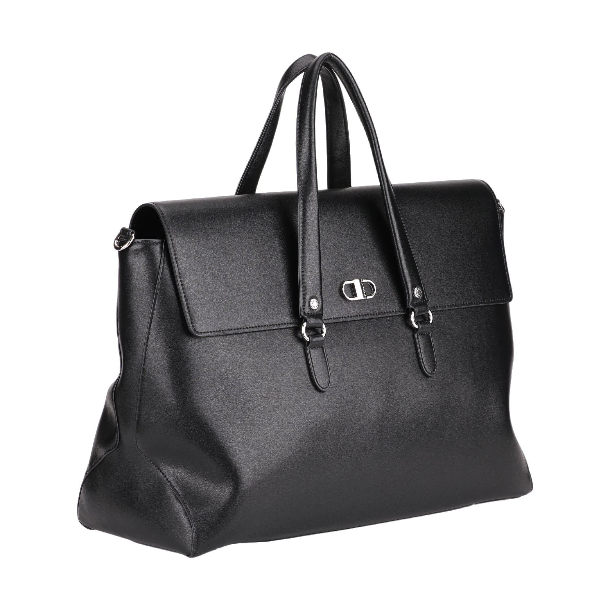 Jeanne split leather travel bag