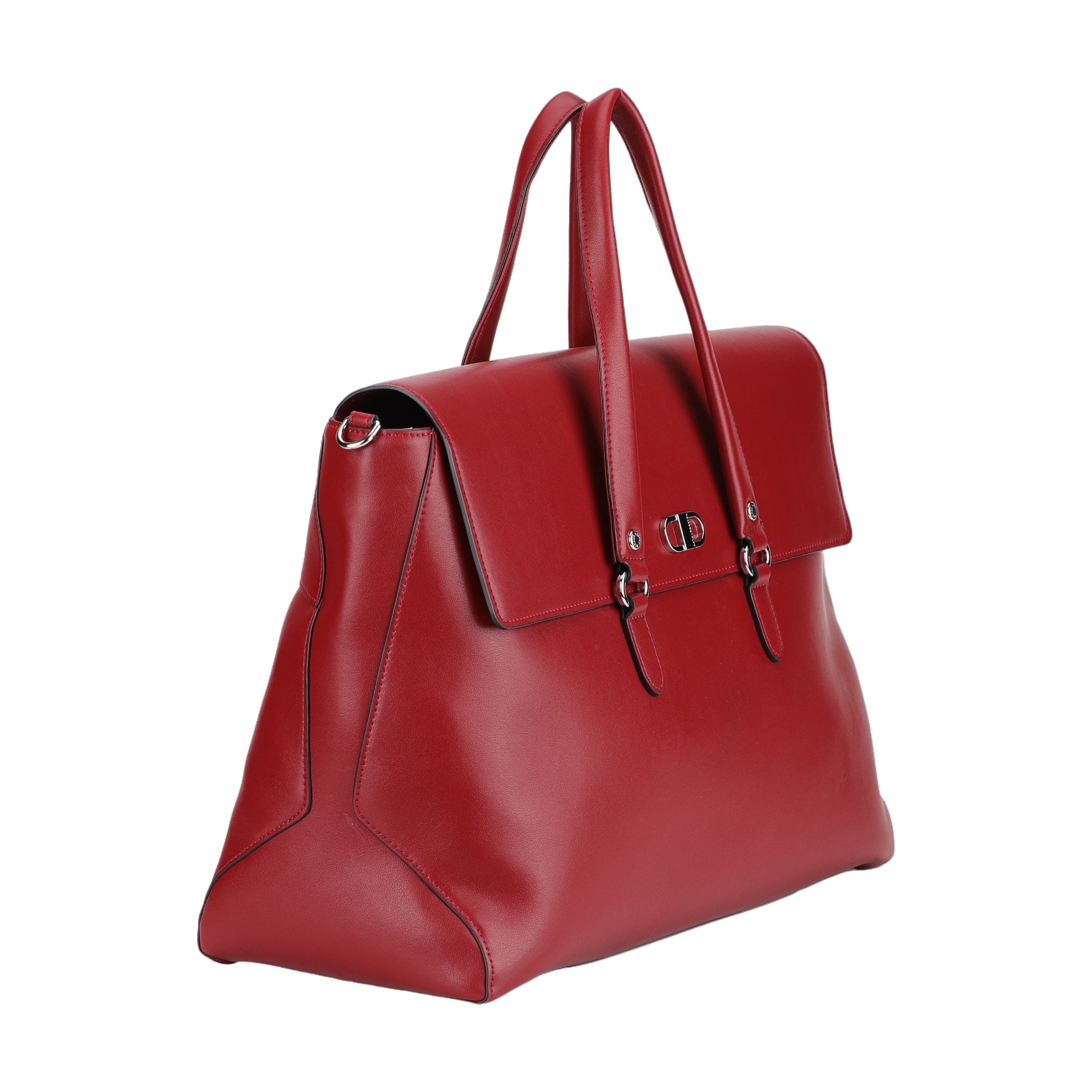 Jeanne split leather travel bag