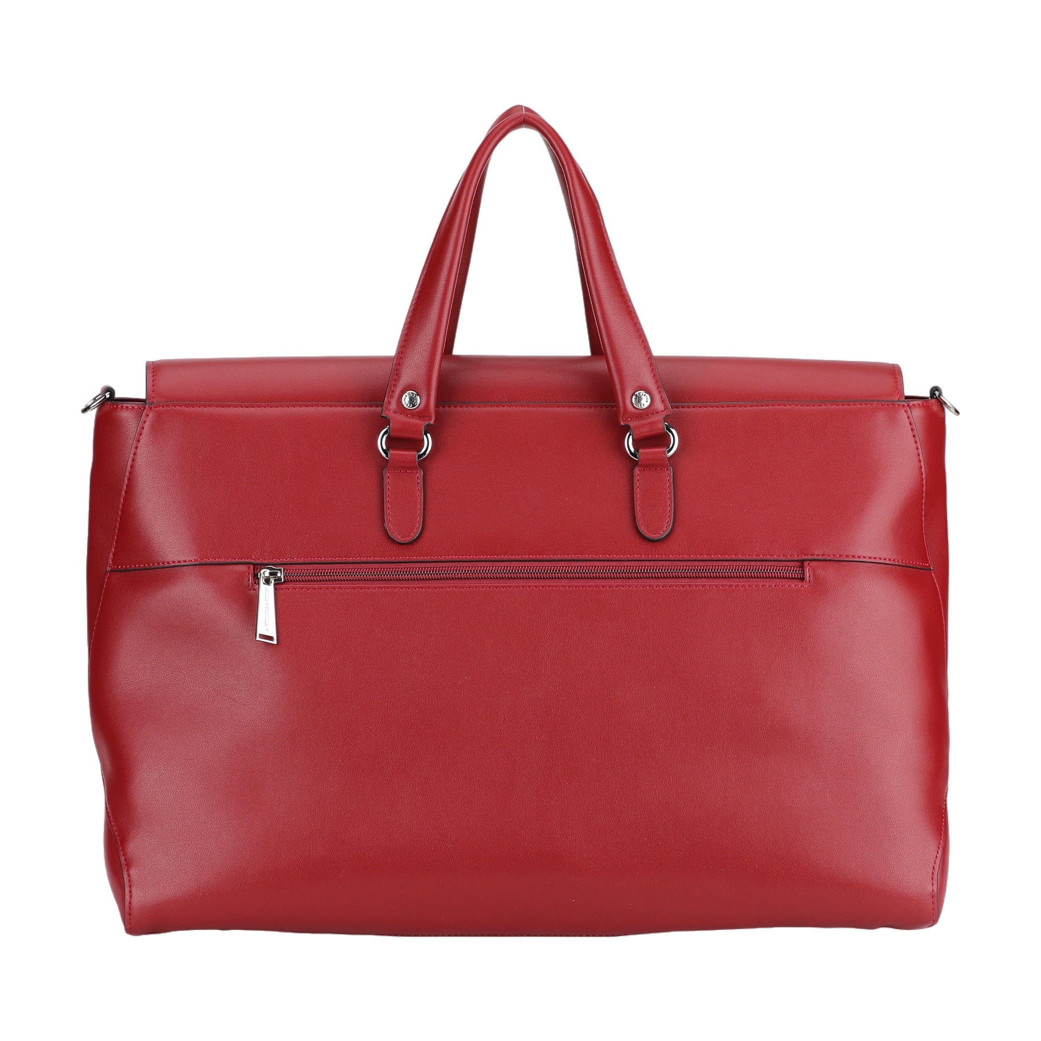 Jeanne split leather travel bag