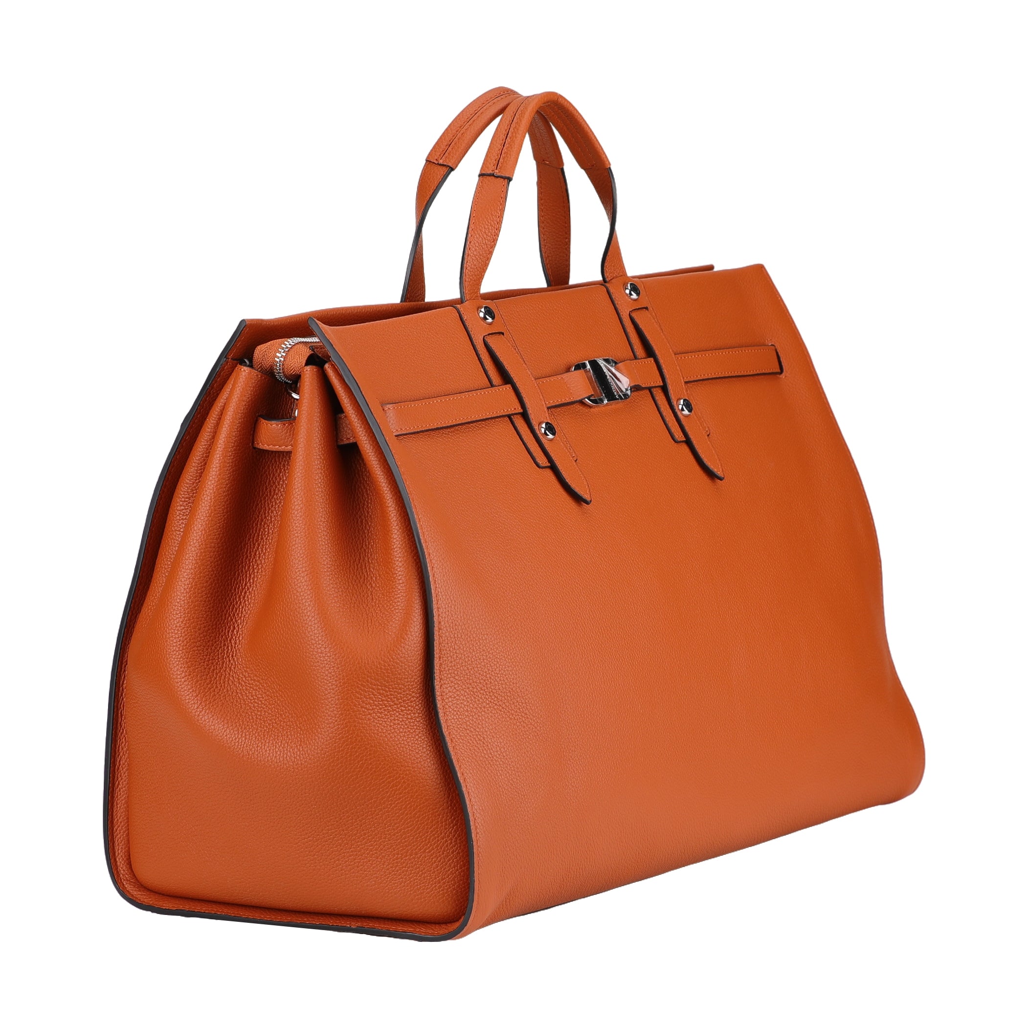 Daphne leather travel bag