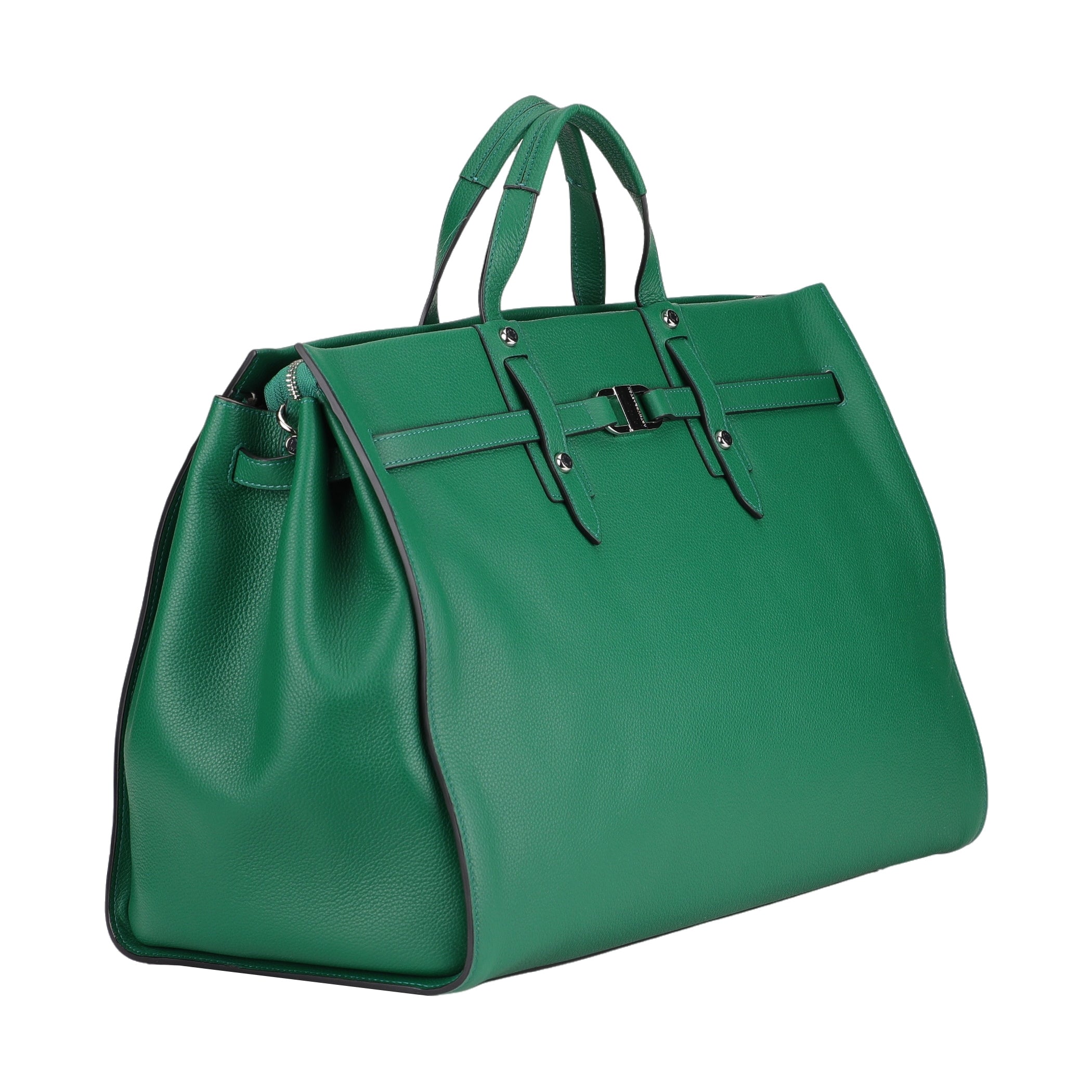 Daphne leather travel bag