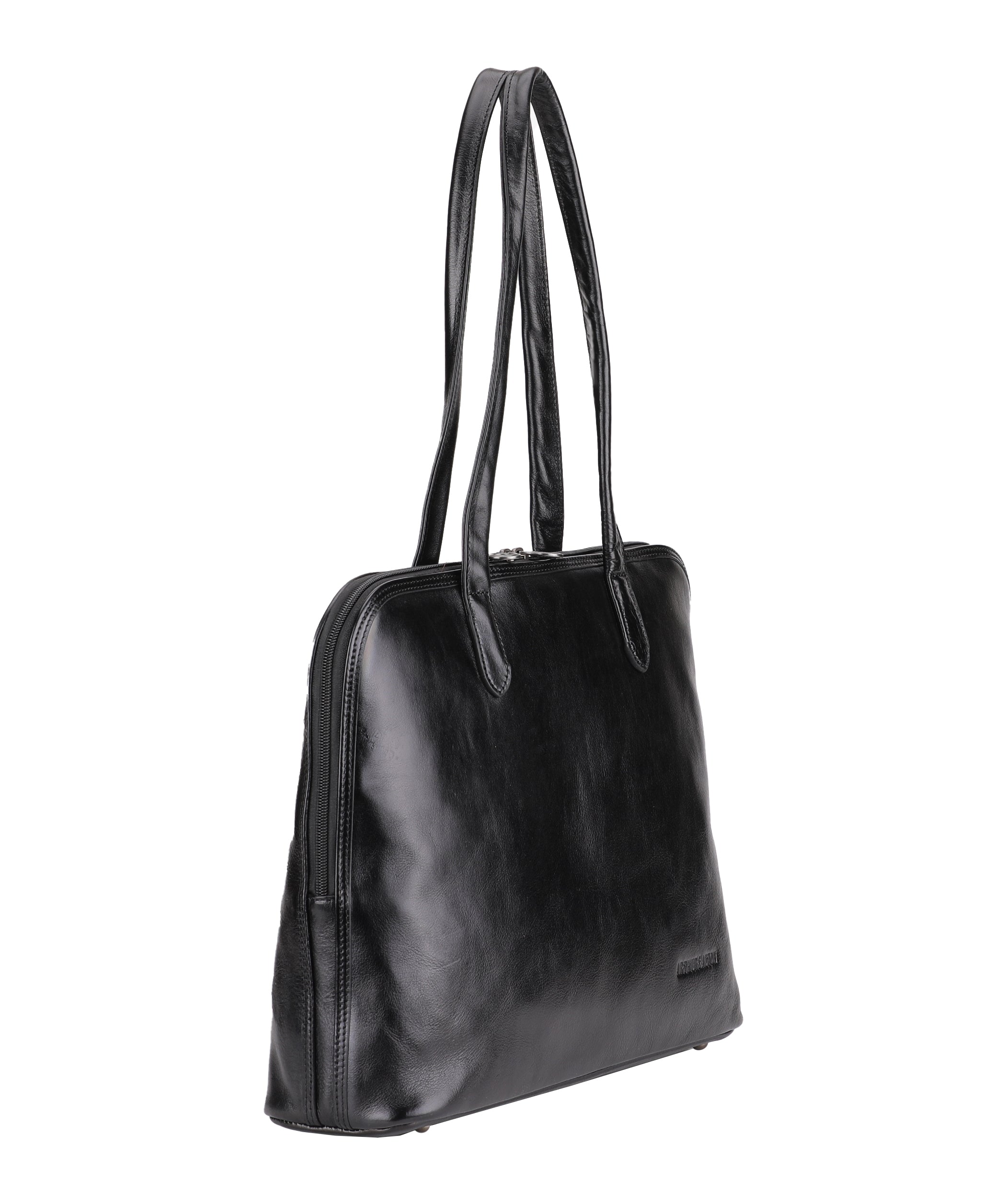 Edith Leather Shopping Bag