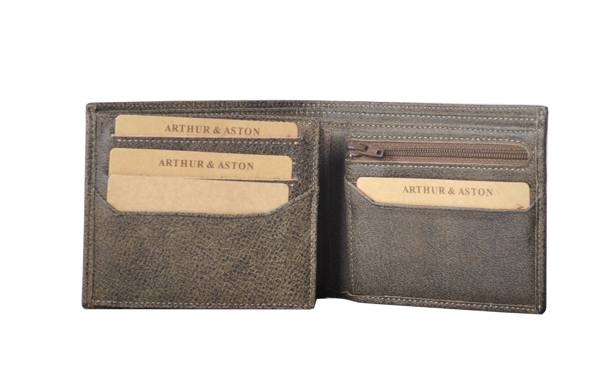 Cristiano Italian wallet destroyed leather