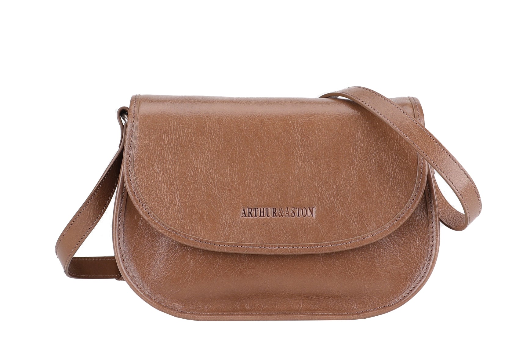M Edith Leather Shoulder Bag