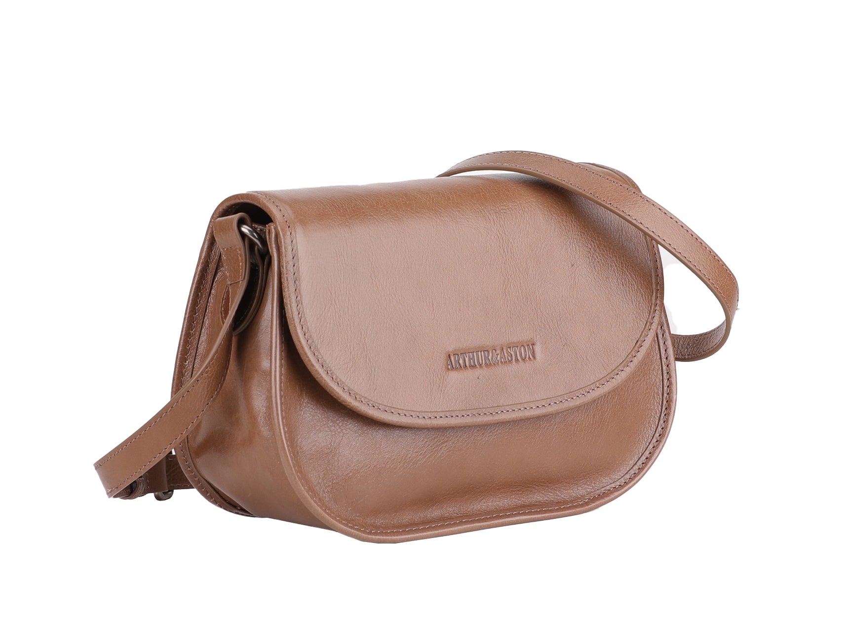M Edith Leather Shoulder Bag