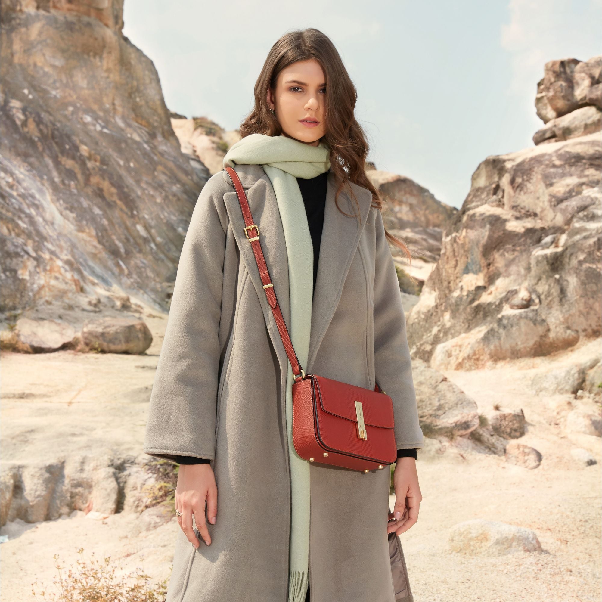 Sac bandoulière cuir Margot