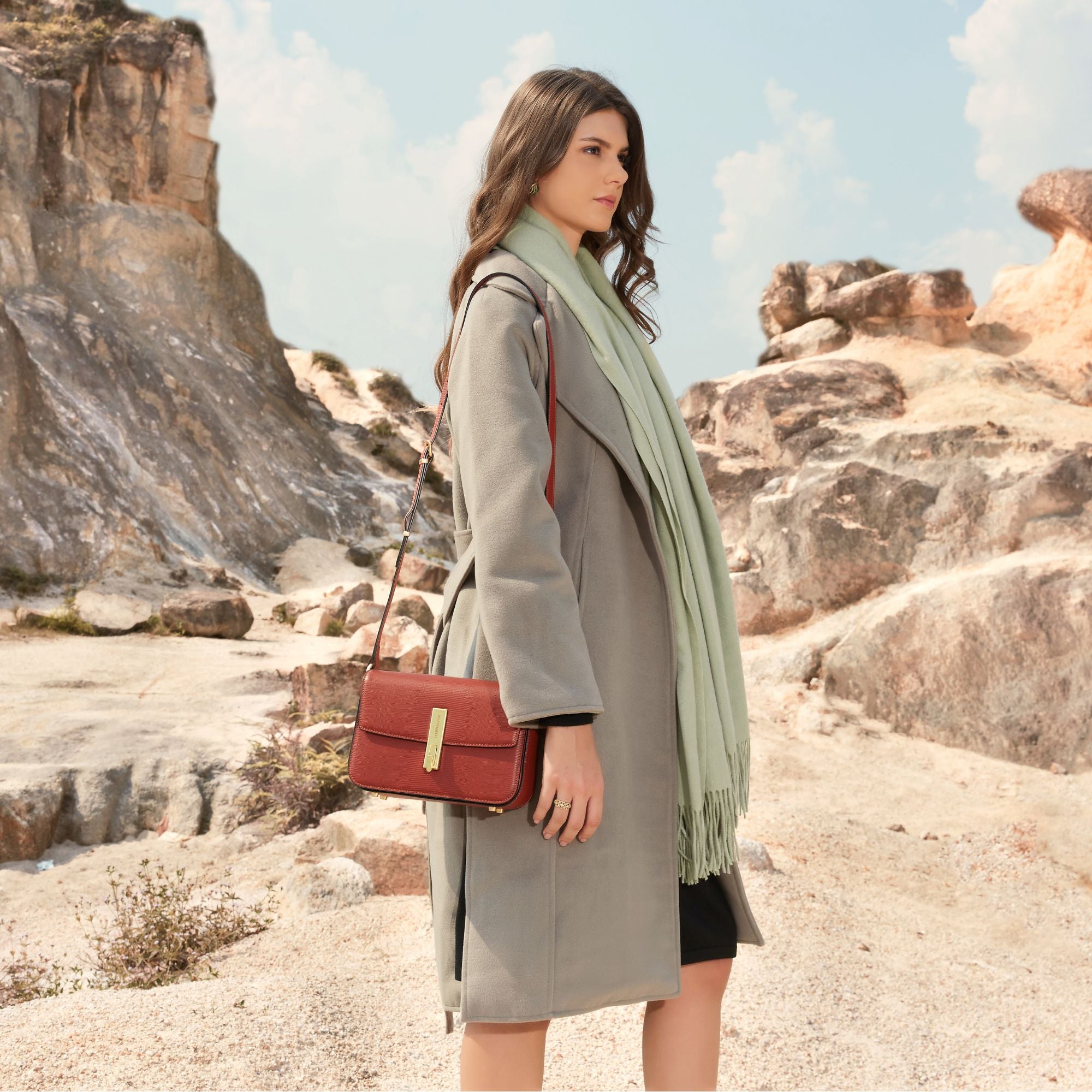 Sac bandoulière cuir Margot