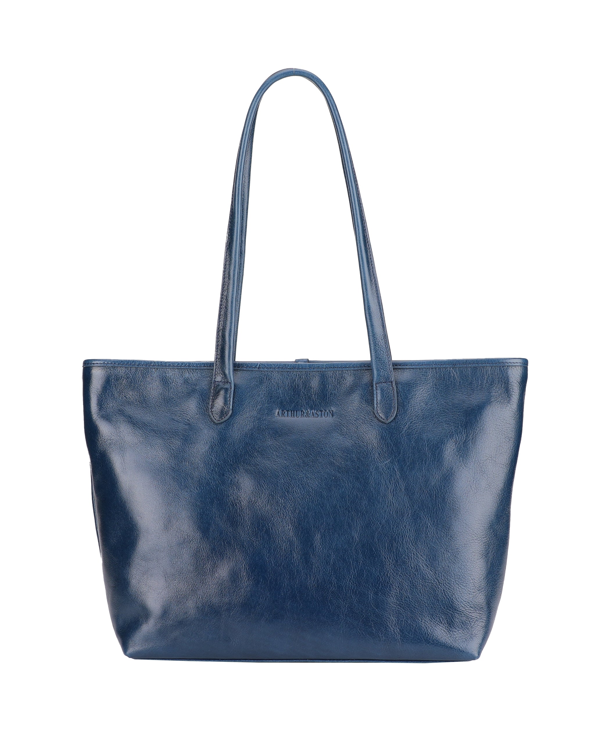 Large Edith leather shopping bag