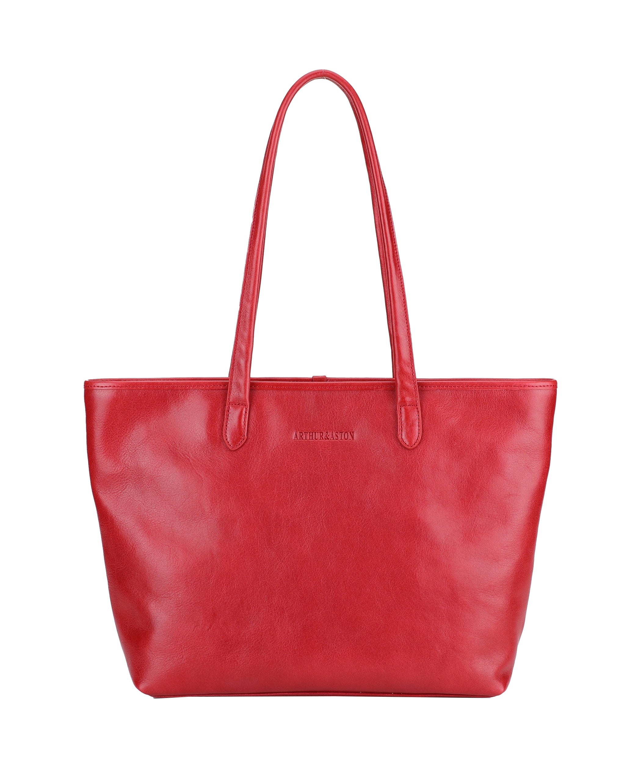 Large Edith leather shopping bag