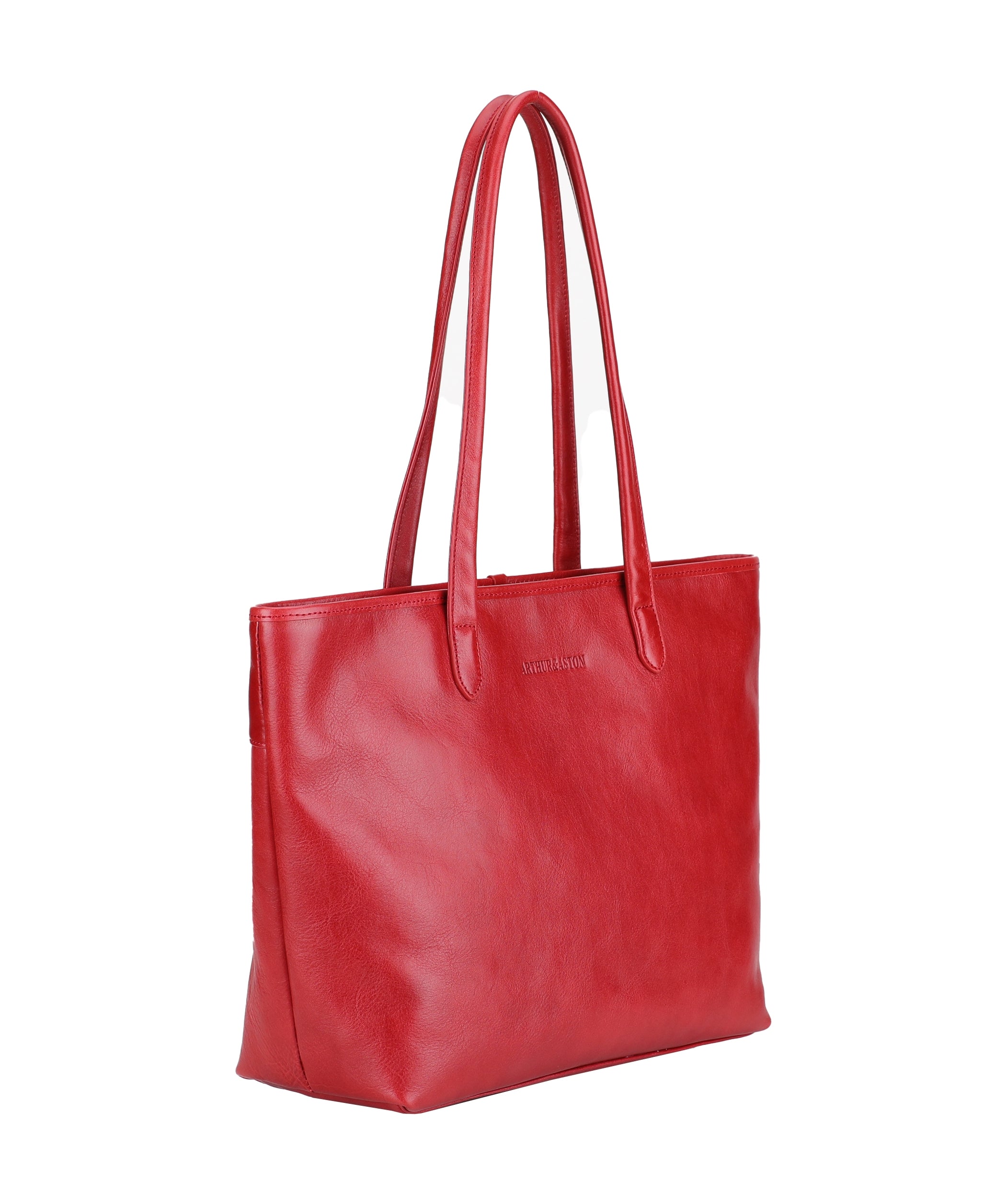 Large Edith leather shopping bag