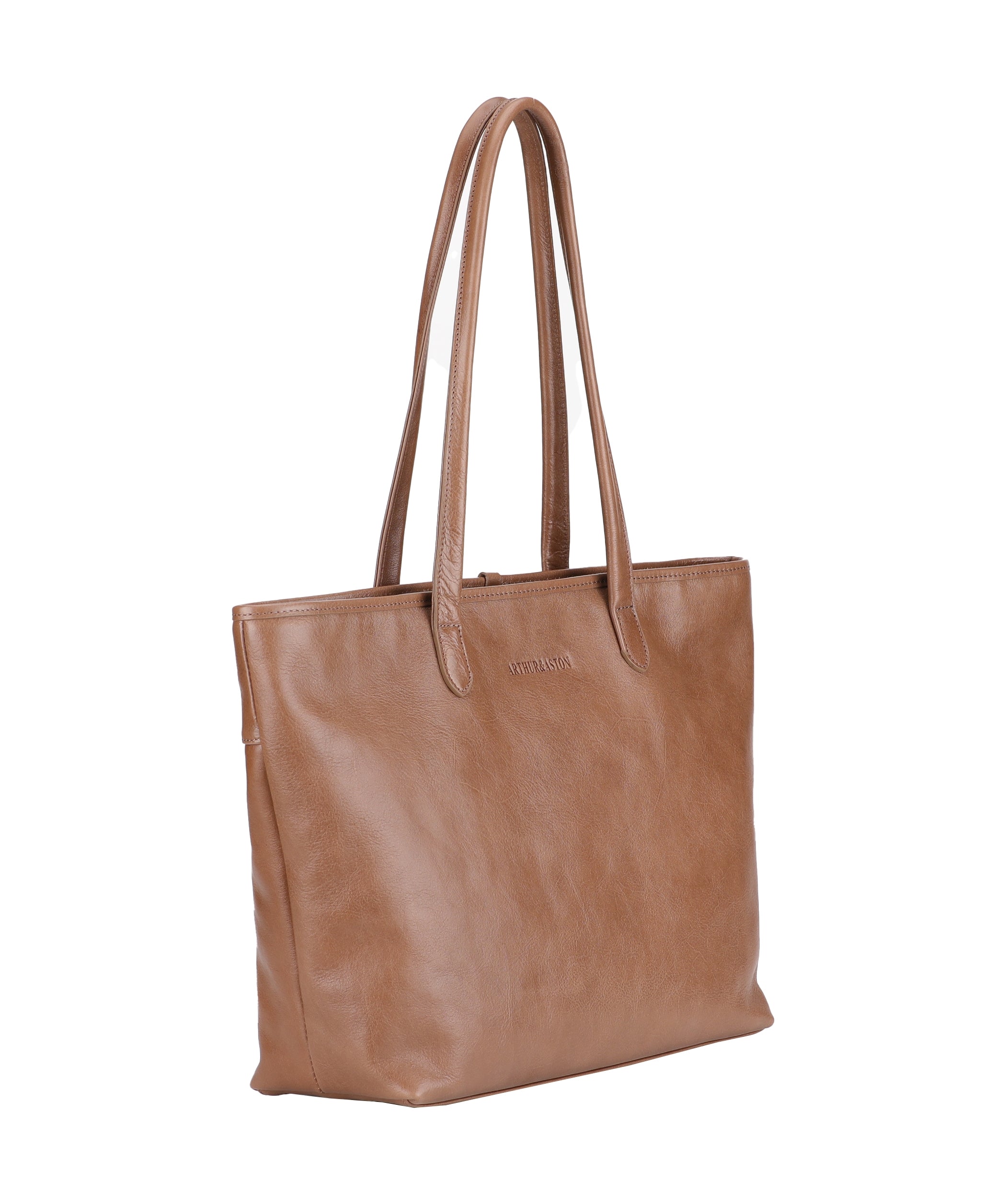 Large Edith leather shopping bag