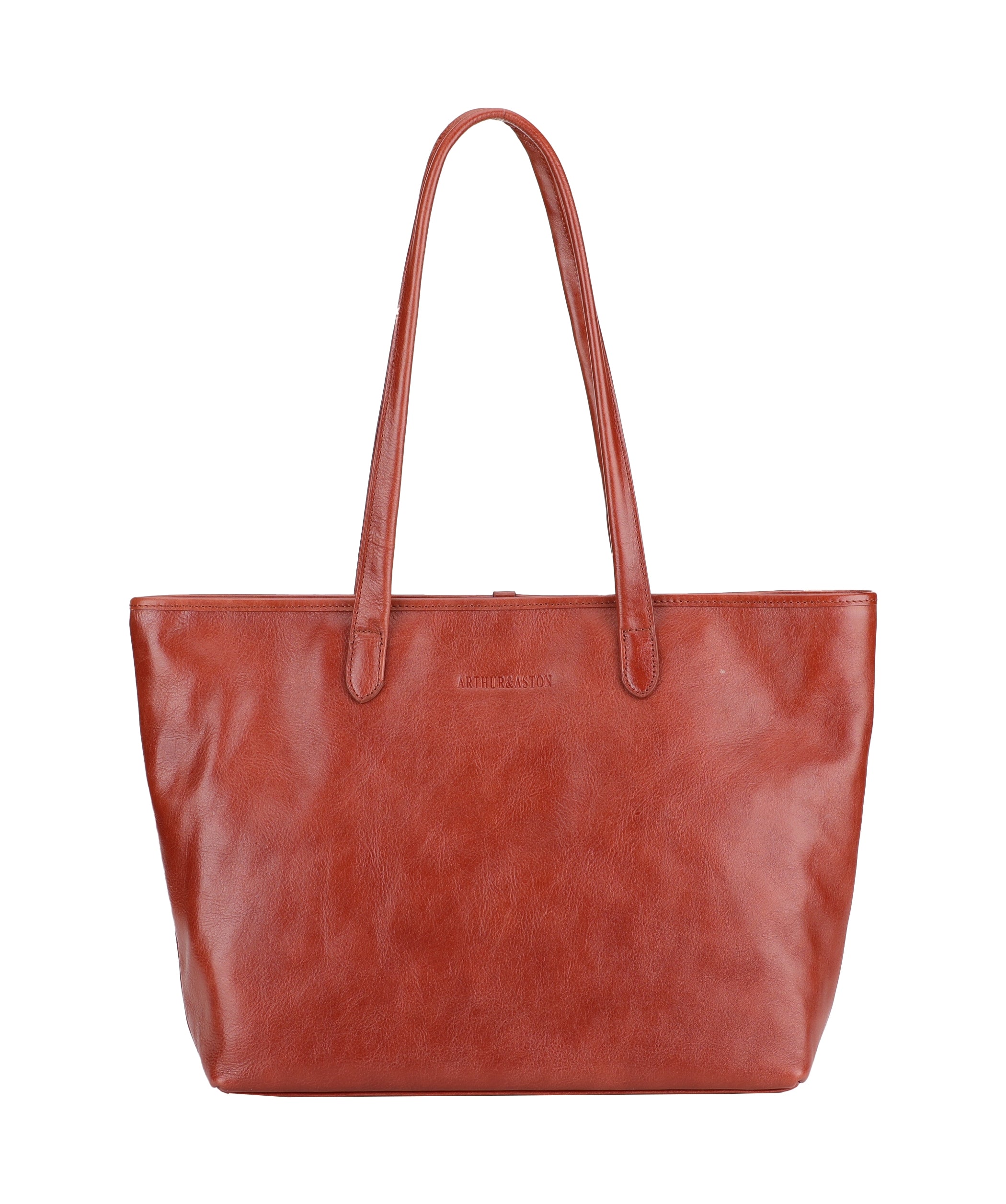 Large Edith leather shopping bag