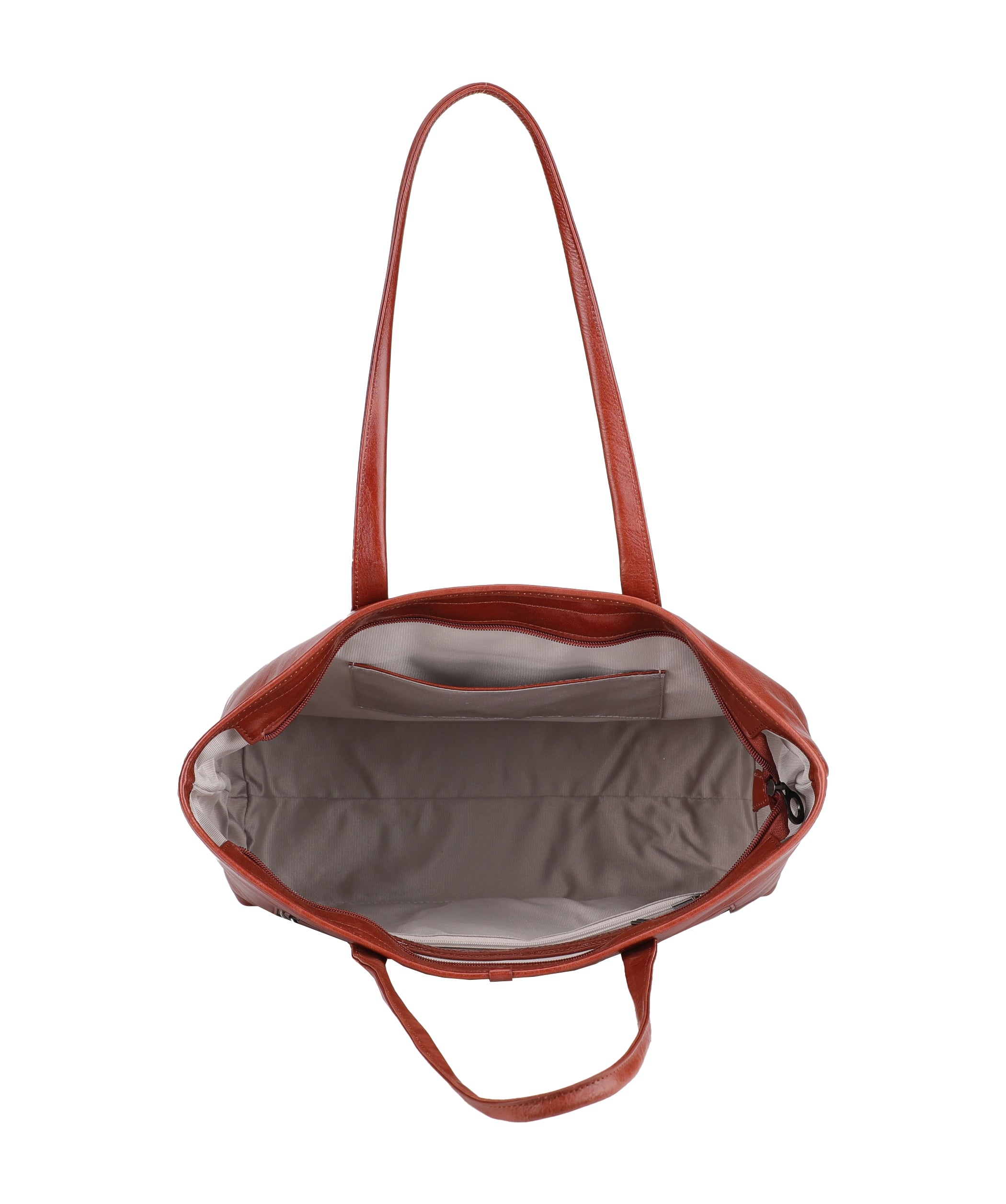 Large Edith leather shopping bag