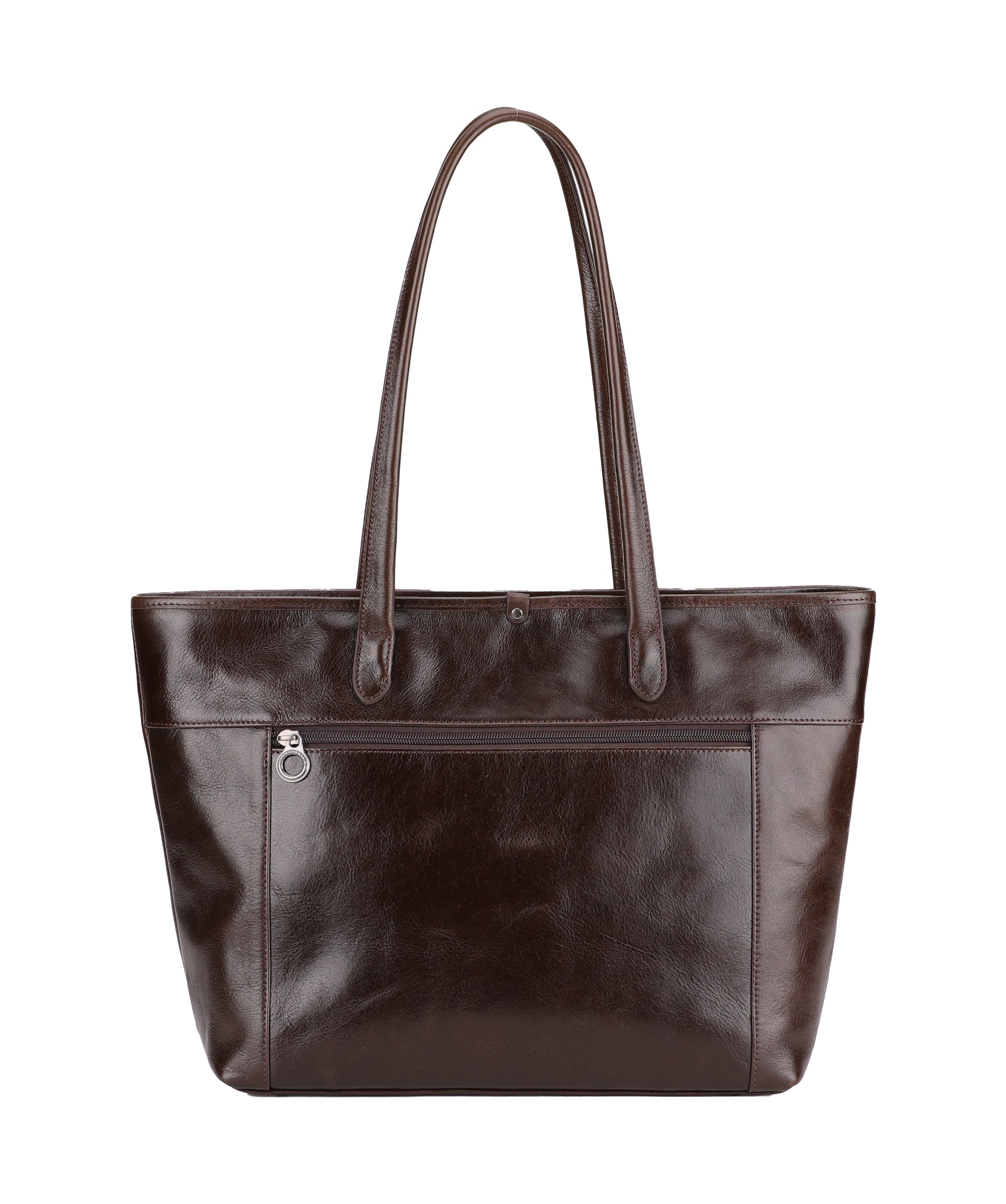 Large Edith leather shopping bag