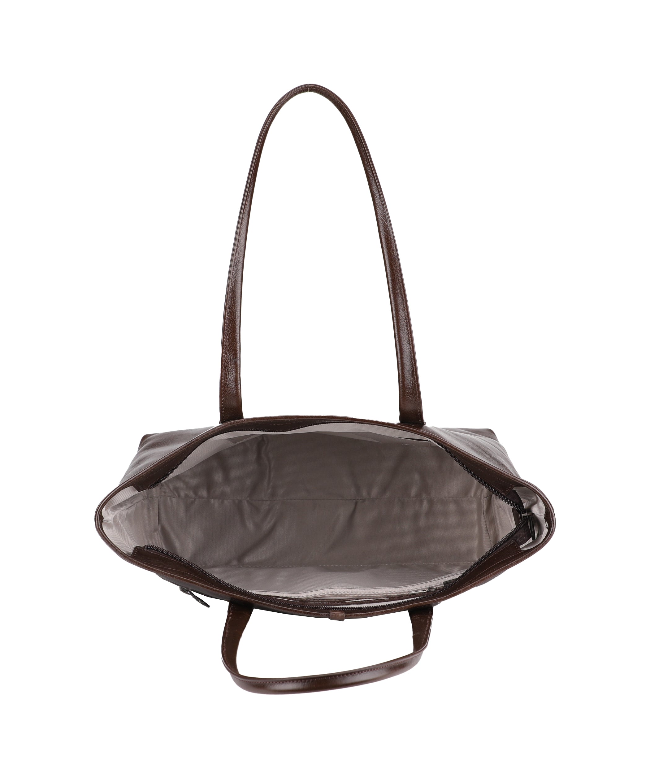 Large Edith leather shopping bag