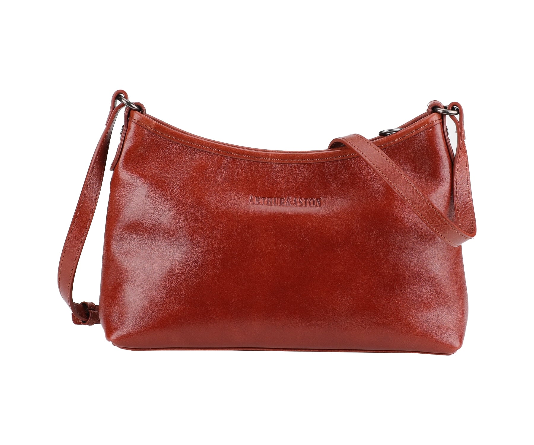 Edith leather shoulder bag