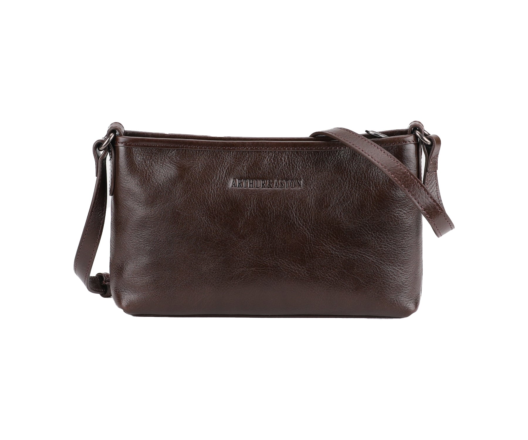Edith leather shoulder bag