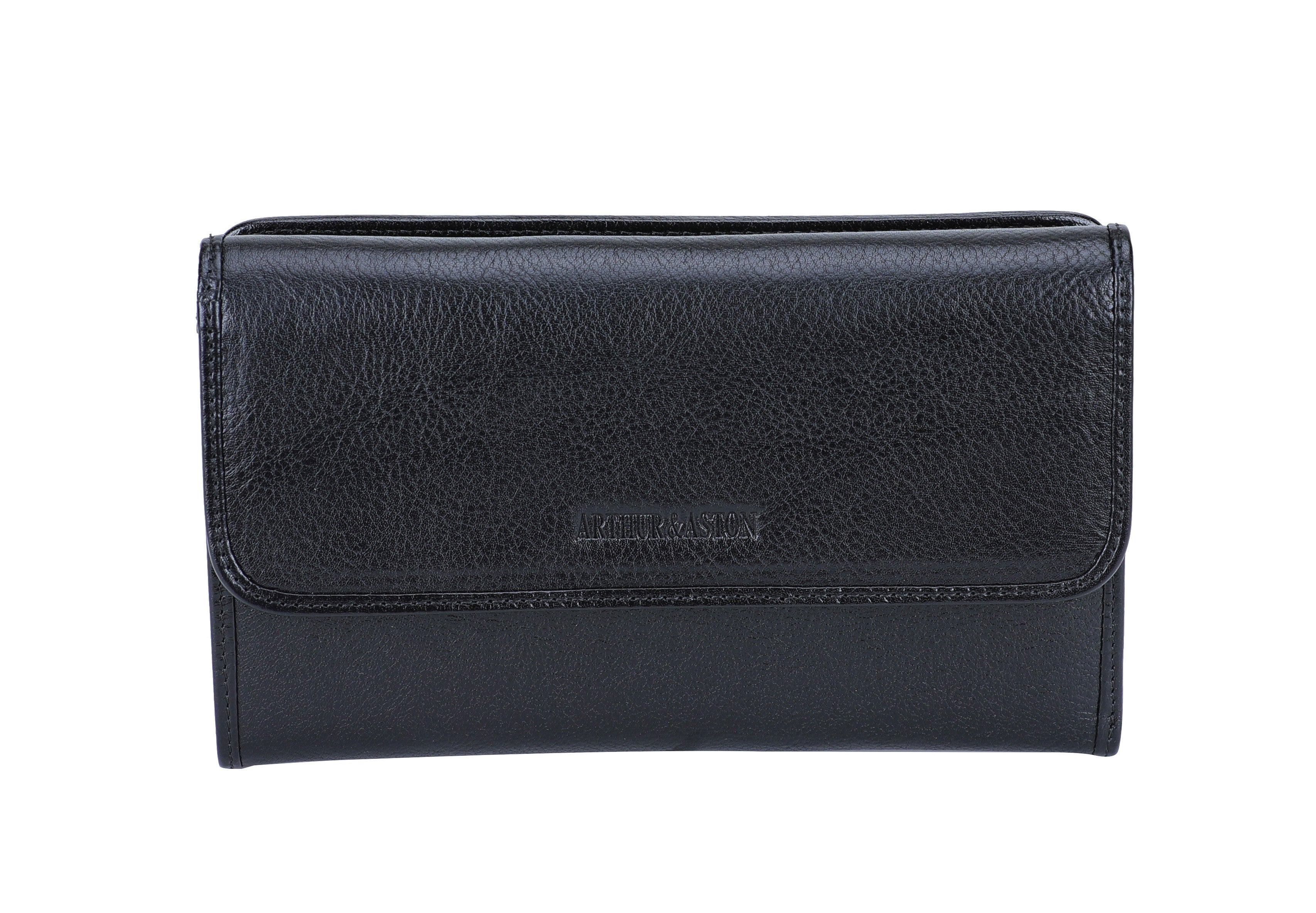 Edith Leather Checkbook Holder Companion