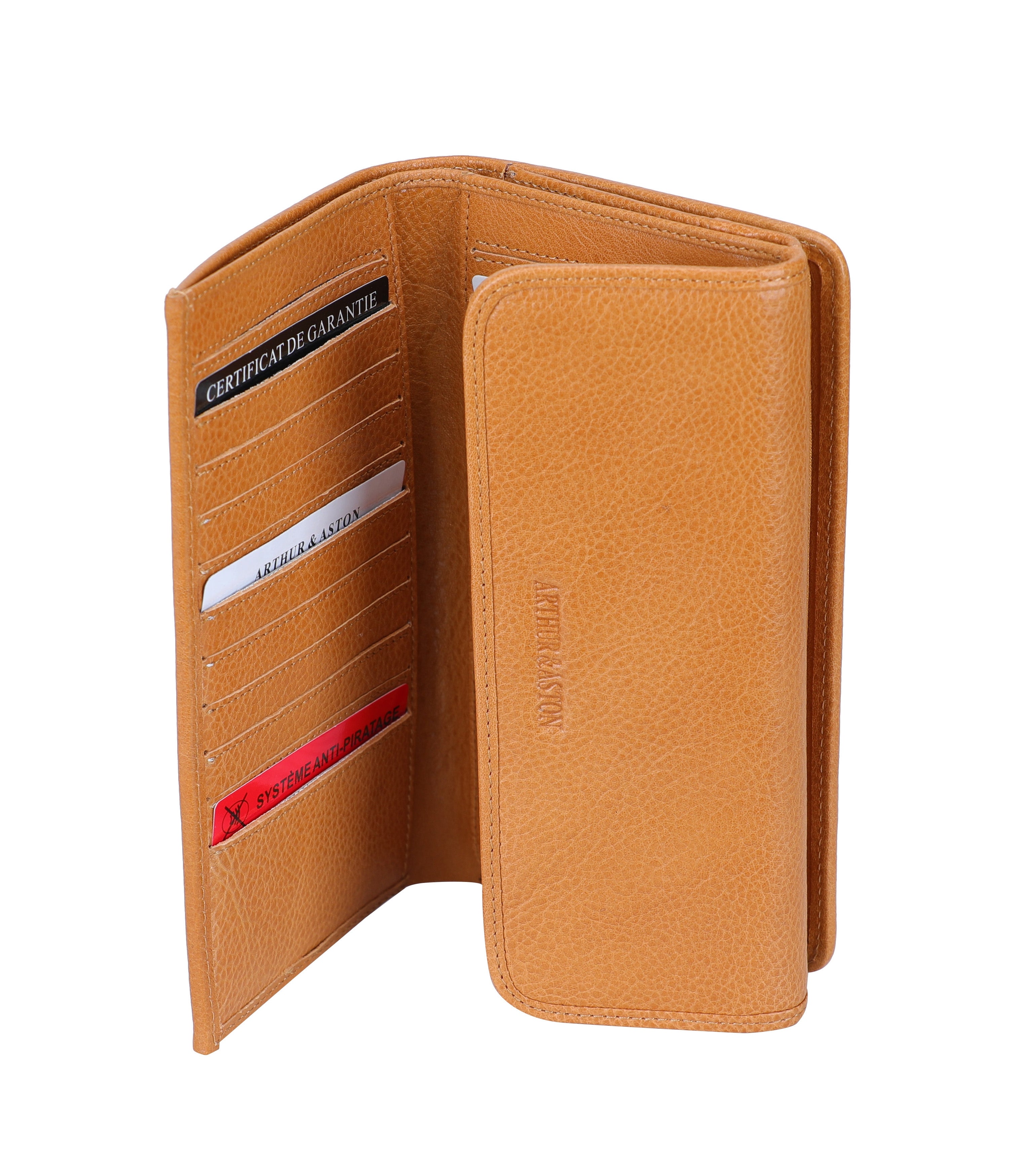 Edith Leather Checkbook Holder Companion