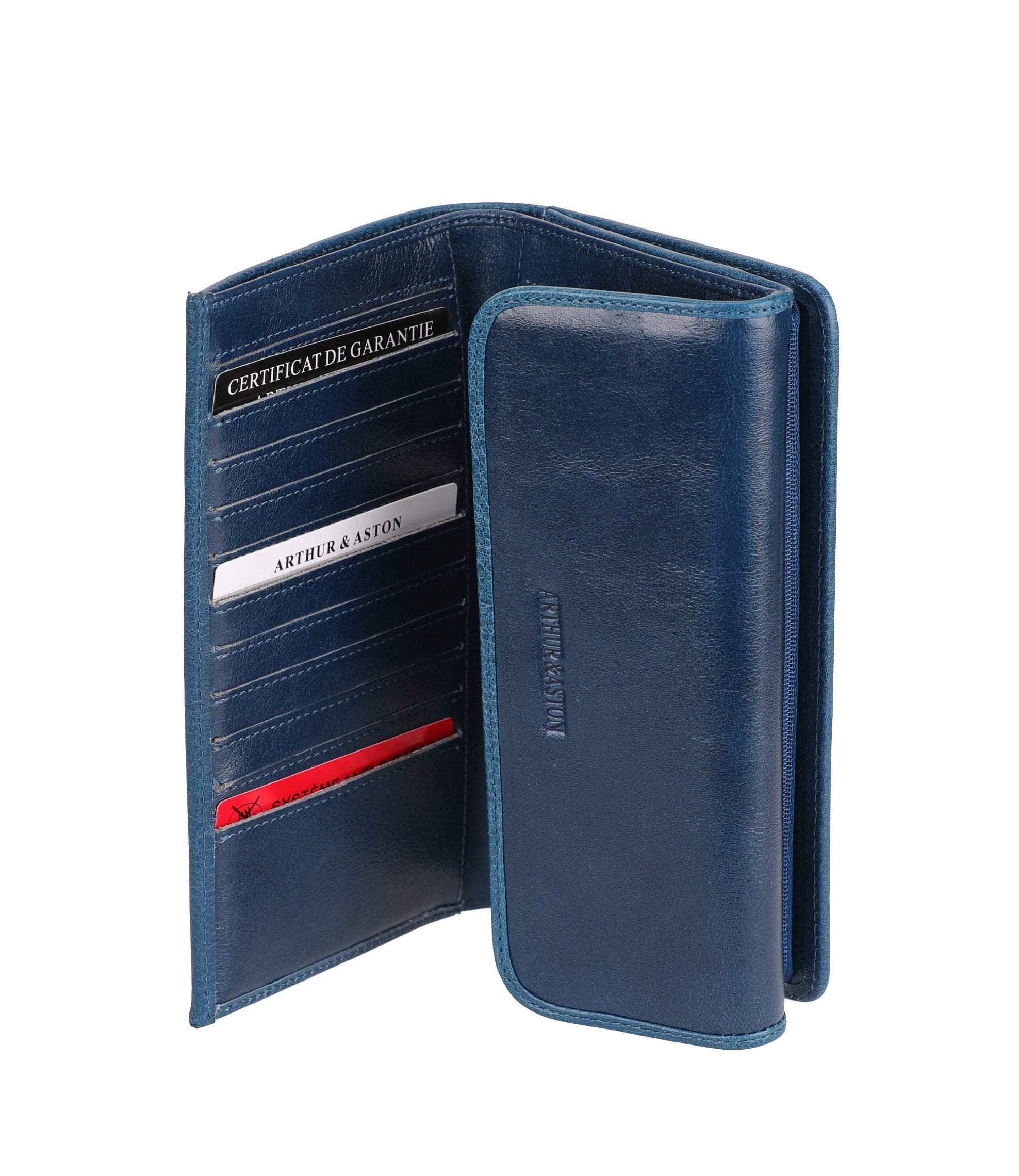 Edith Leather Checkbook Holder Companion