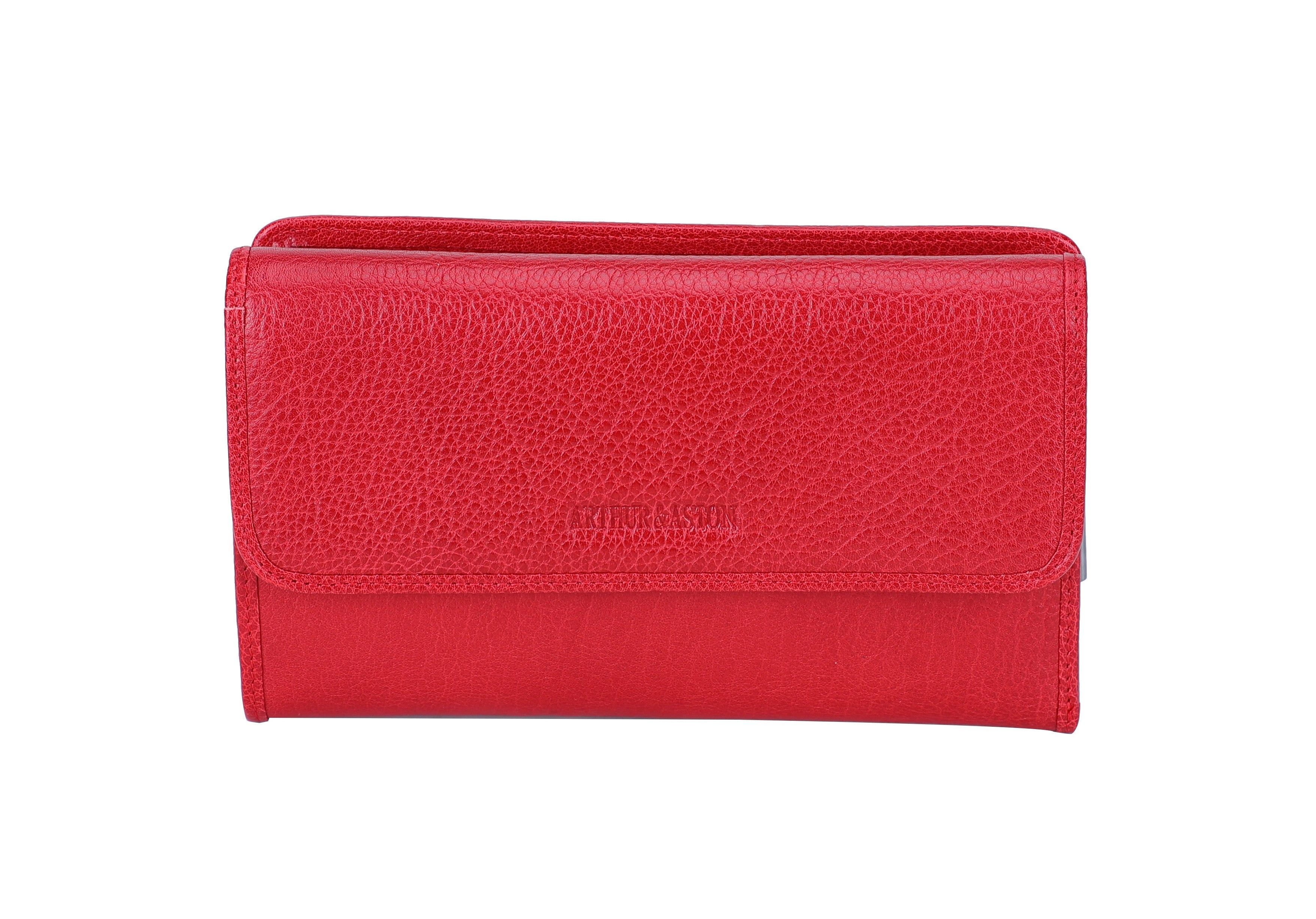 Edith Leather Checkbook Holder Companion
