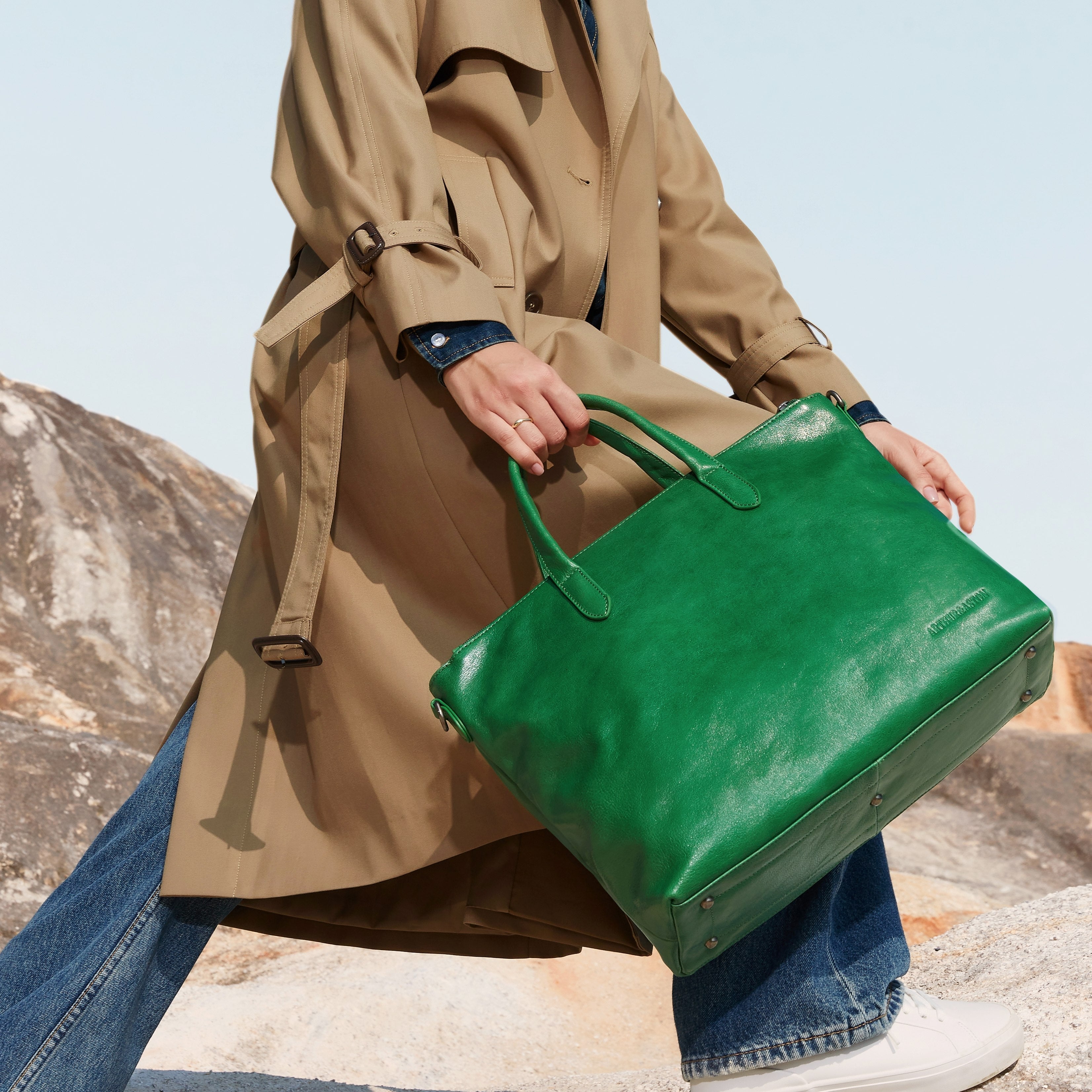 Edith Leather Handbag