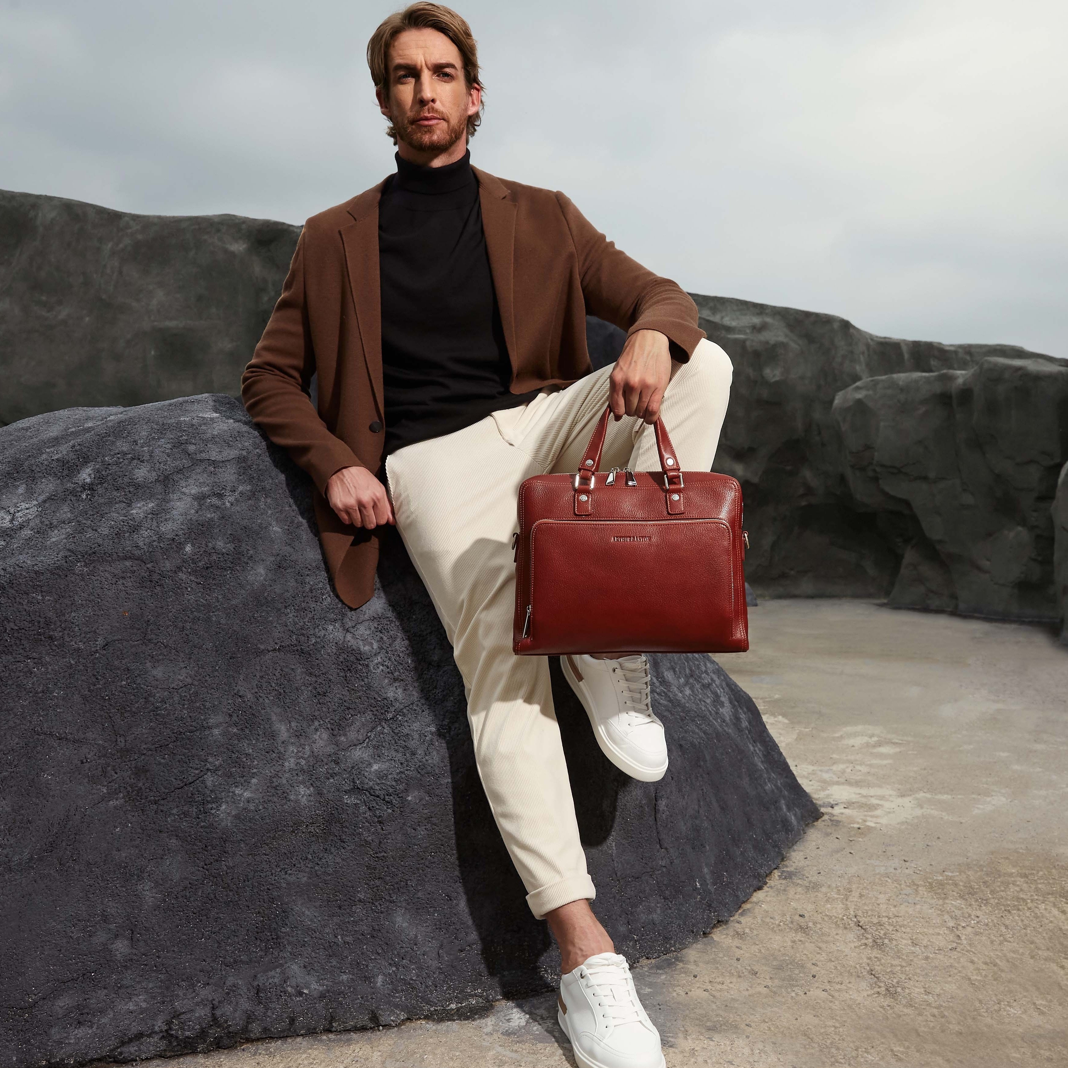 Porte-documents Alfie cuir