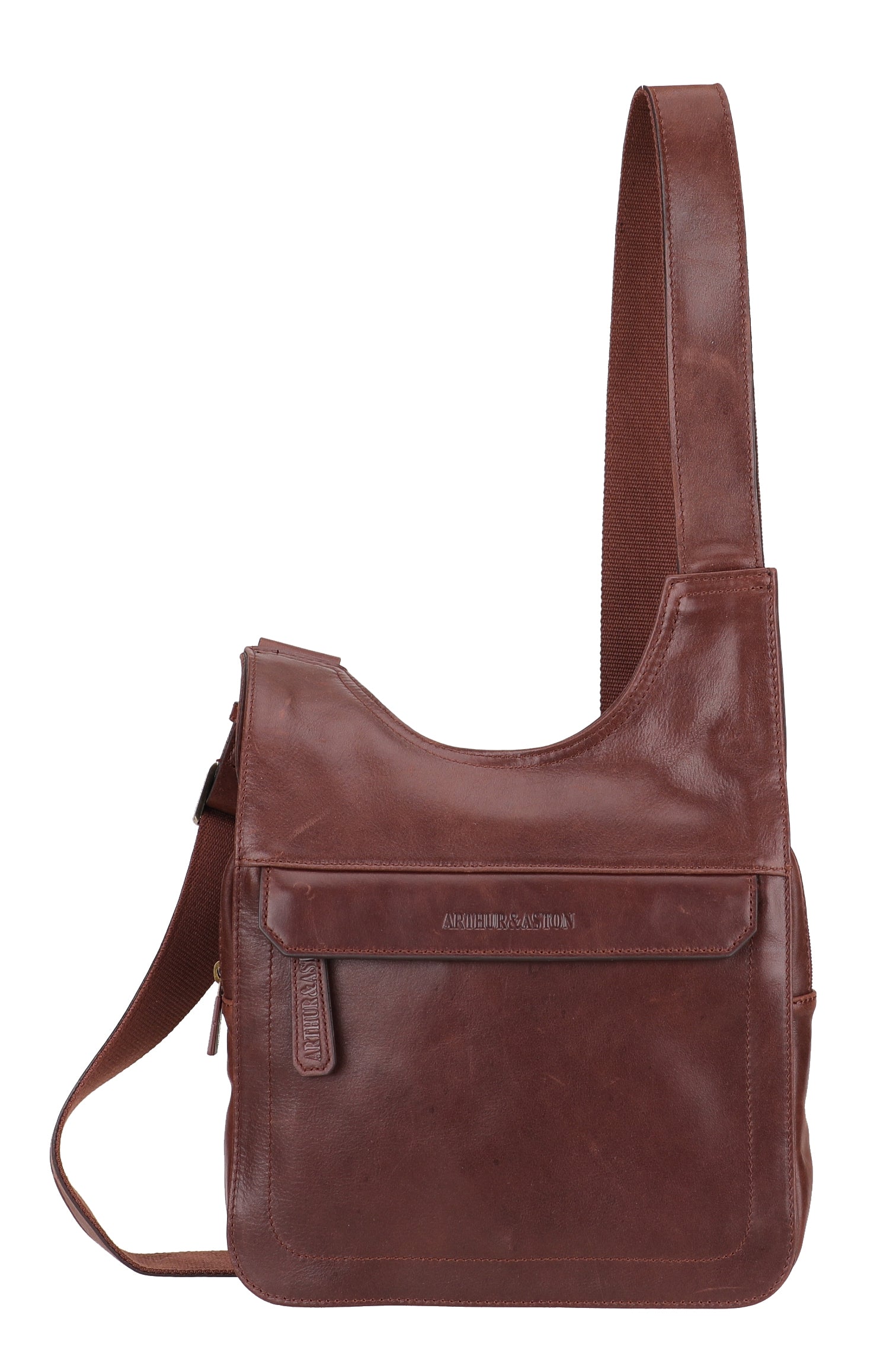 Martin Leather Crossbody Bag
