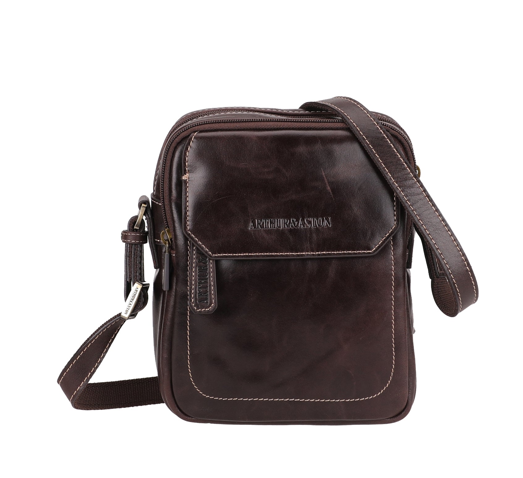 Martin Leather L Crossbody Bag
