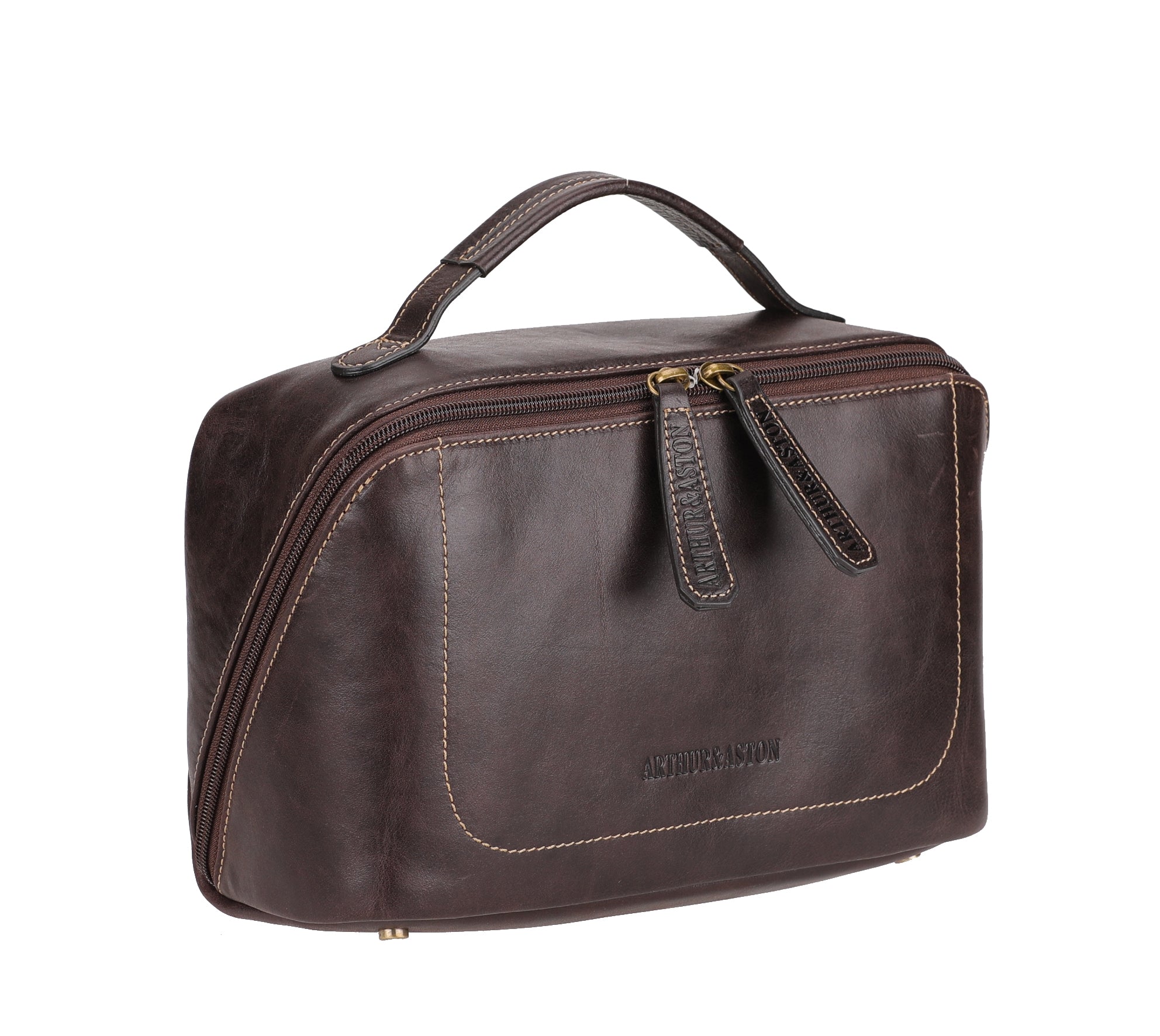 Martin Leather Toiletry Bag