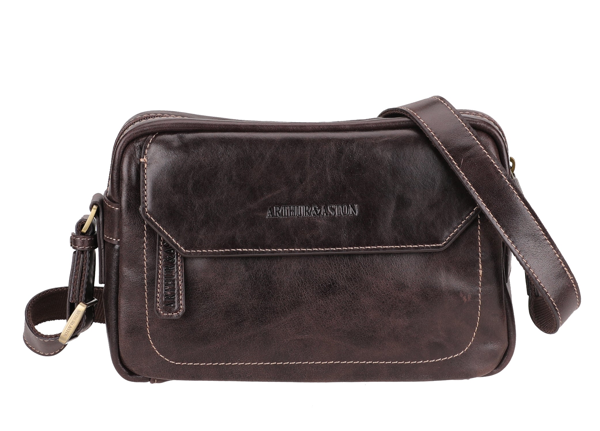 Martin Leather Crossbody Bag
